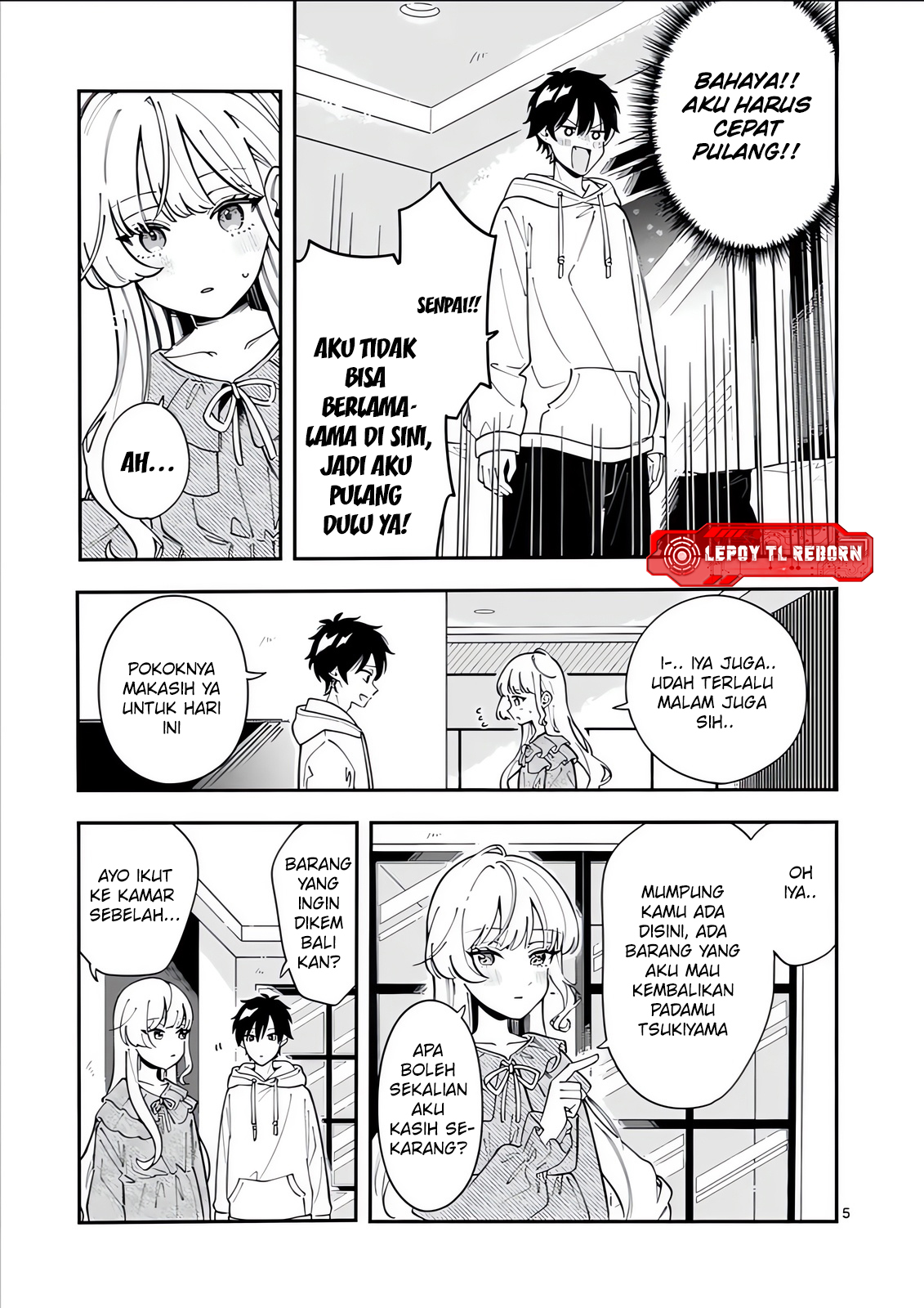 Ookami wa Tsuki ni Koi wo Suru Chapter 44 - halaman 6