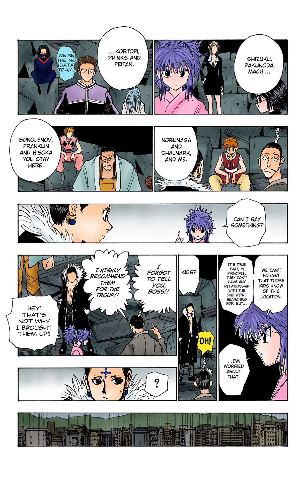 Halaman dari HUNTER x HUNTER (Official Colored) Chapter 108