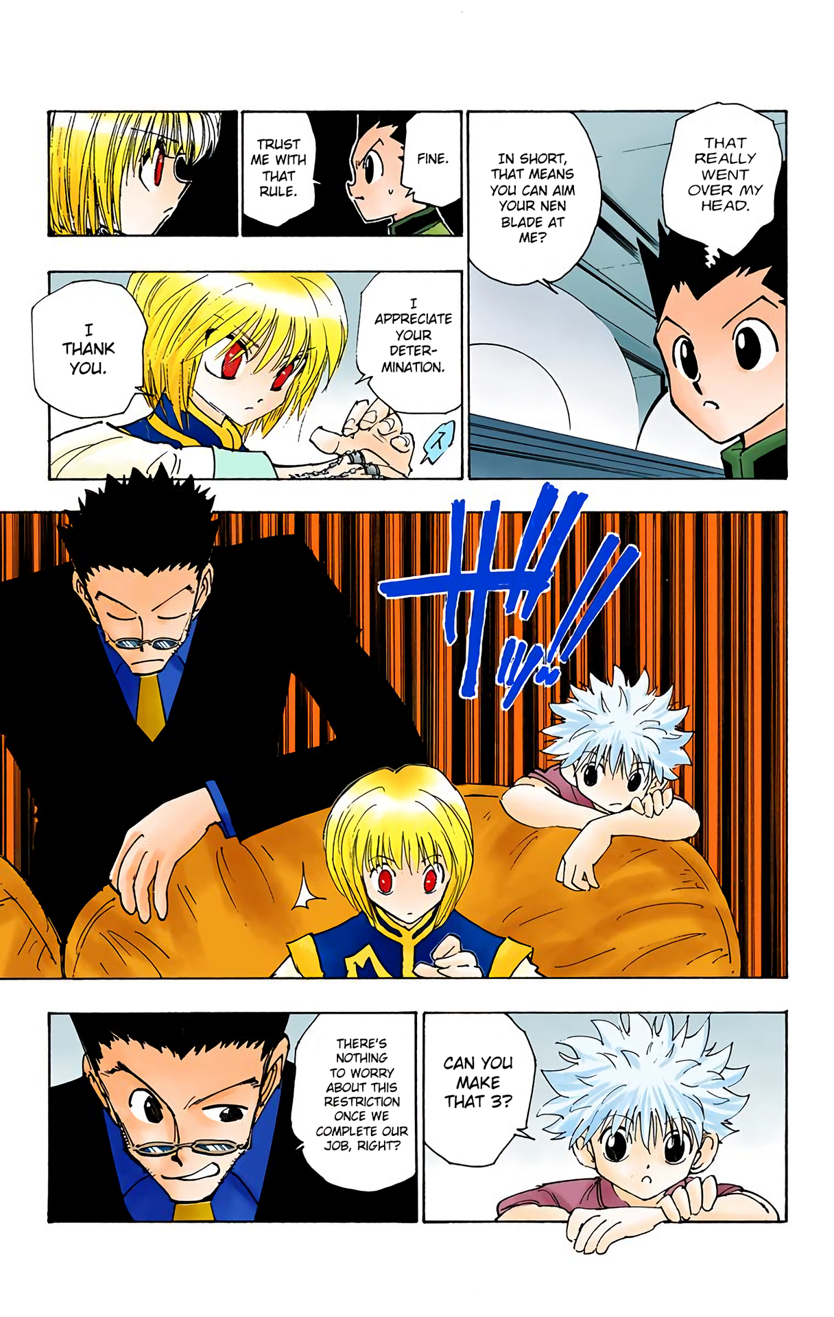 Halaman dari HUNTER x HUNTER (Official Colored) Chapter 108