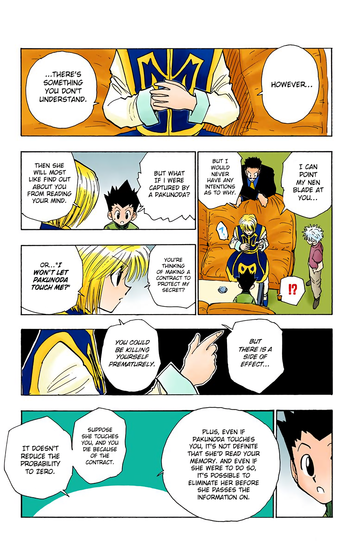 Halaman dari HUNTER x HUNTER (Official Colored) Chapter 108