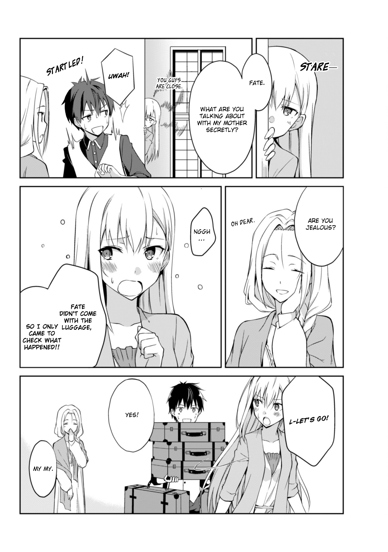 Halaman dari Boushoku no Berserk ~Ore dake Level to Iu Gainen wo Toppa suru~ Chapter 10