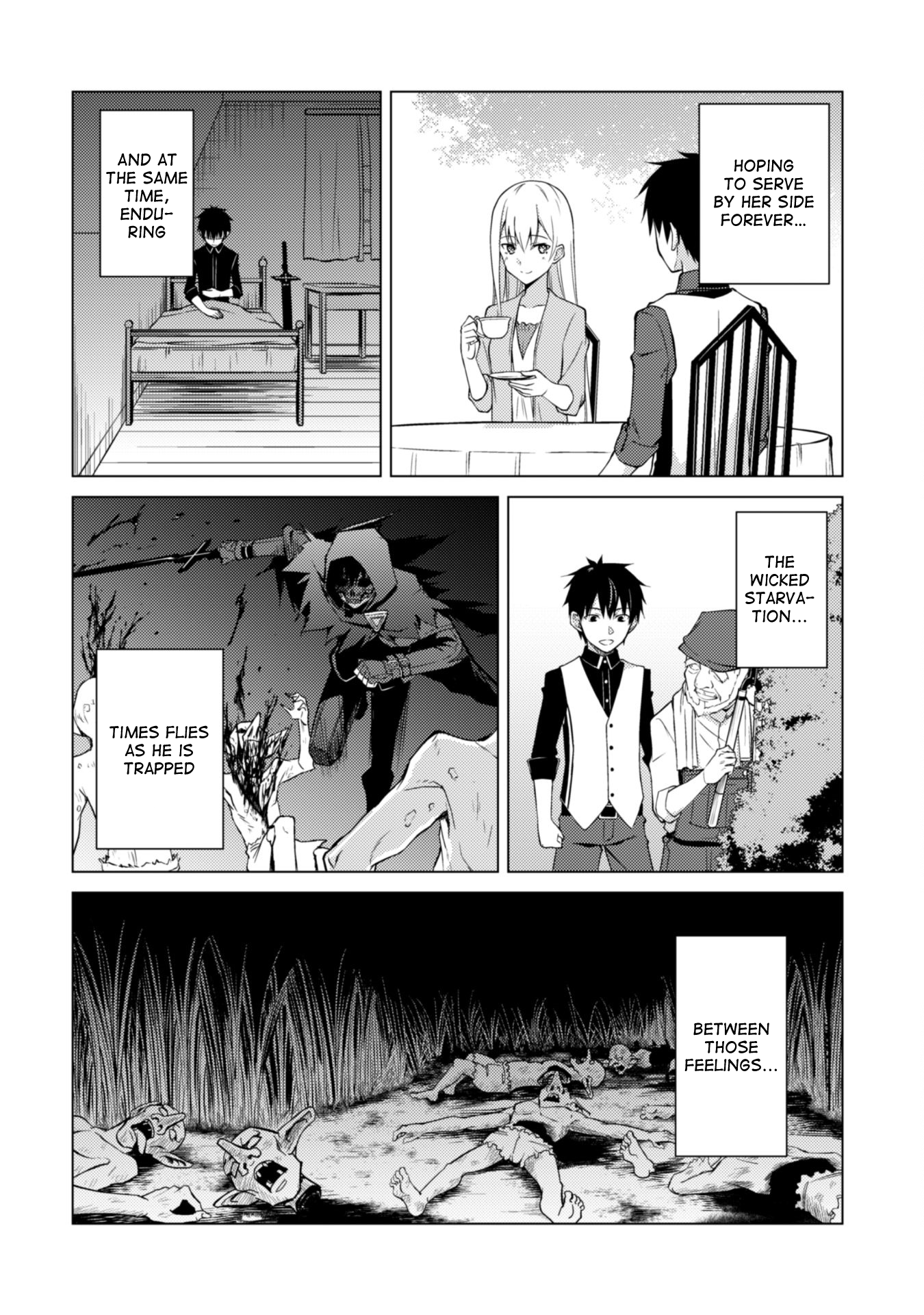 Halaman dari Boushoku no Berserk ~Ore dake Level to Iu Gainen wo Toppa suru~ Chapter 10