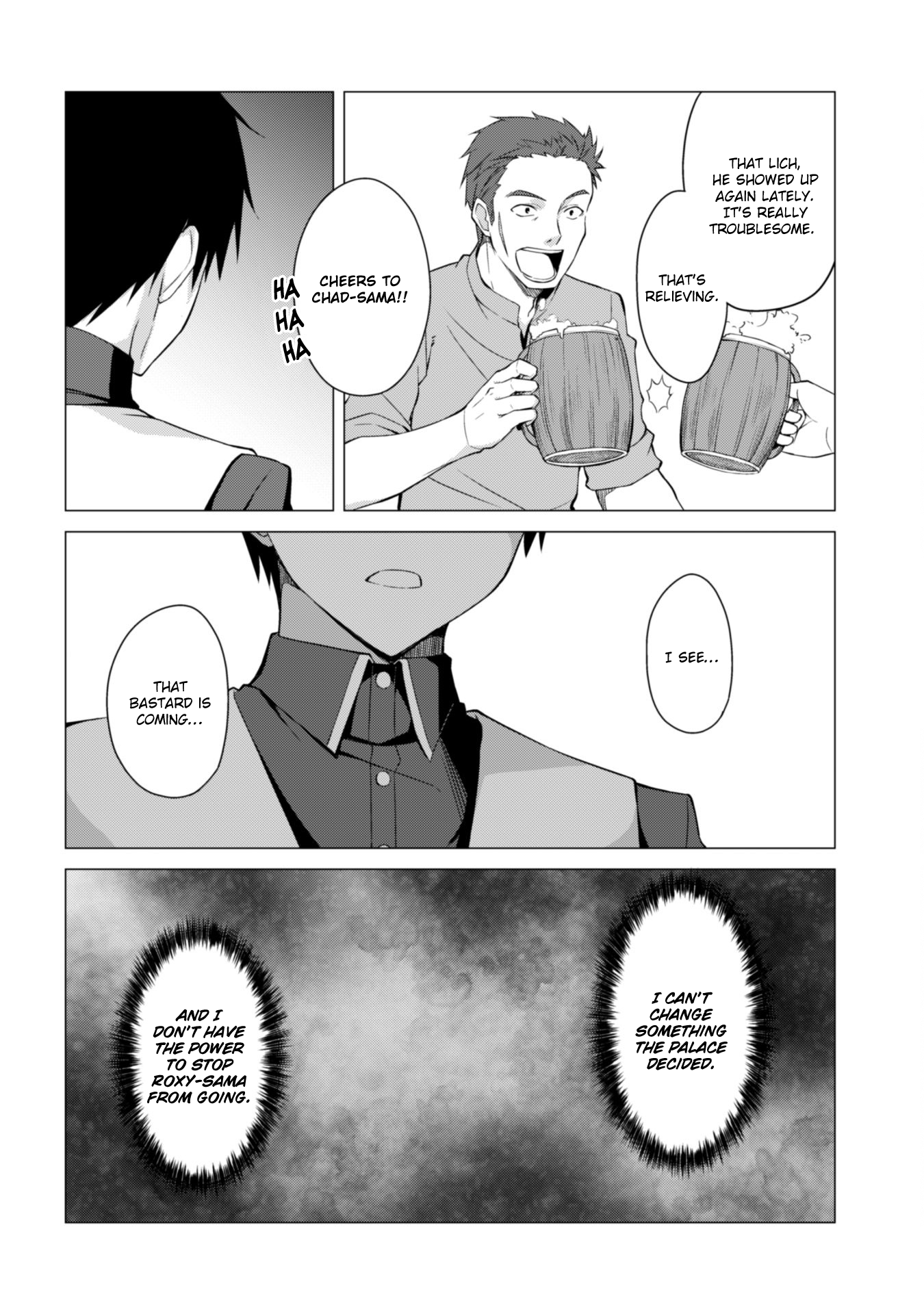 Halaman dari Boushoku no Berserk ~Ore dake Level to Iu Gainen wo Toppa suru~ Chapter 10