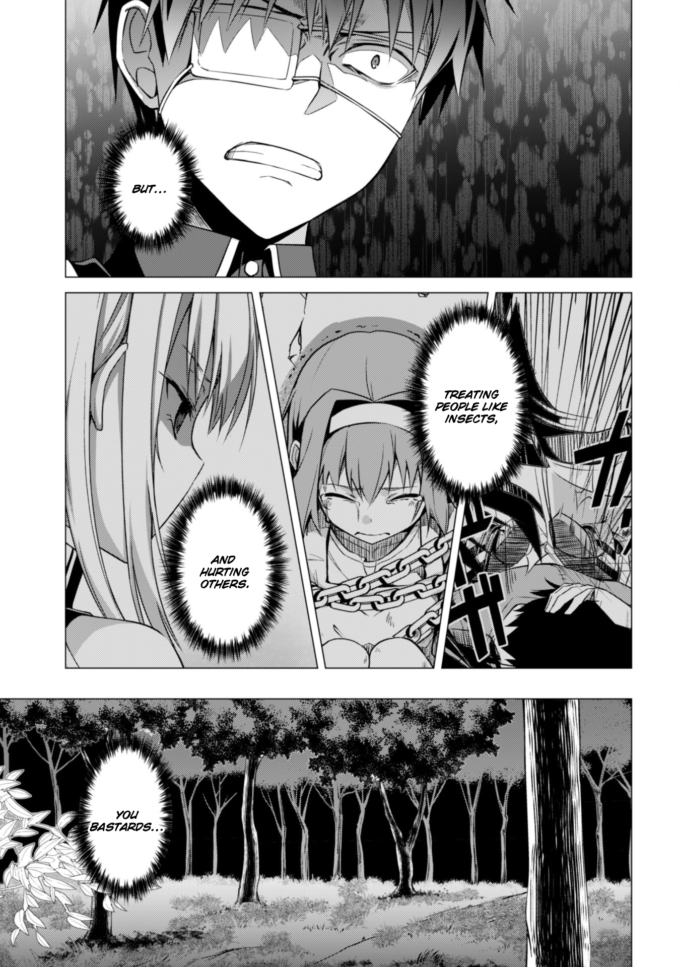 Halaman dari Boushoku no Berserk ~Ore dake Level to Iu Gainen wo Toppa suru~ Chapter 10
