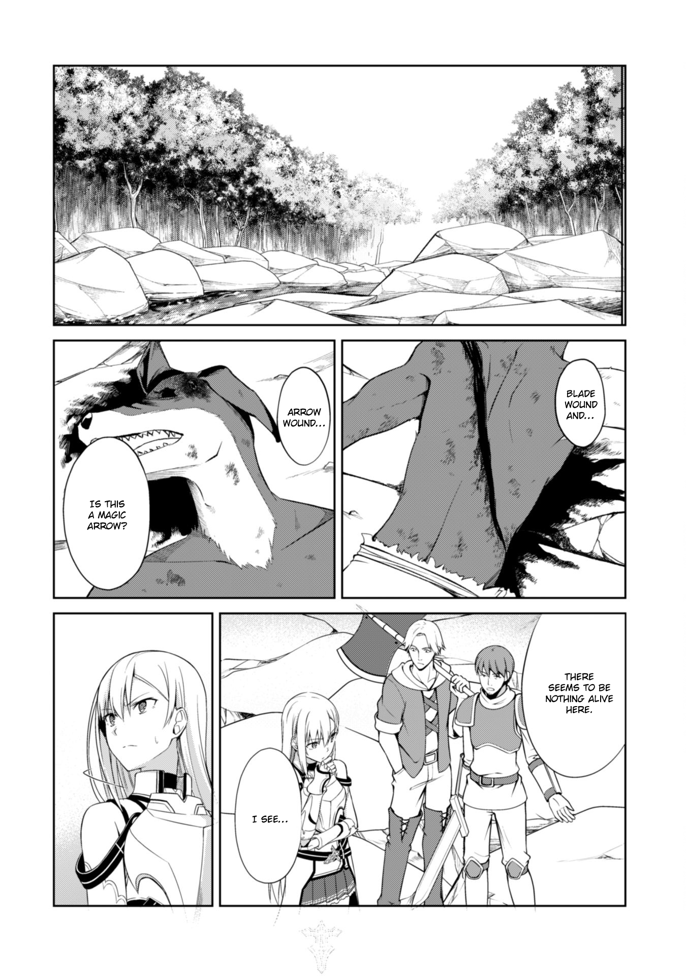 Halaman dari Boushoku no Berserk ~Ore dake Level to Iu Gainen wo Toppa suru~ Chapter 10