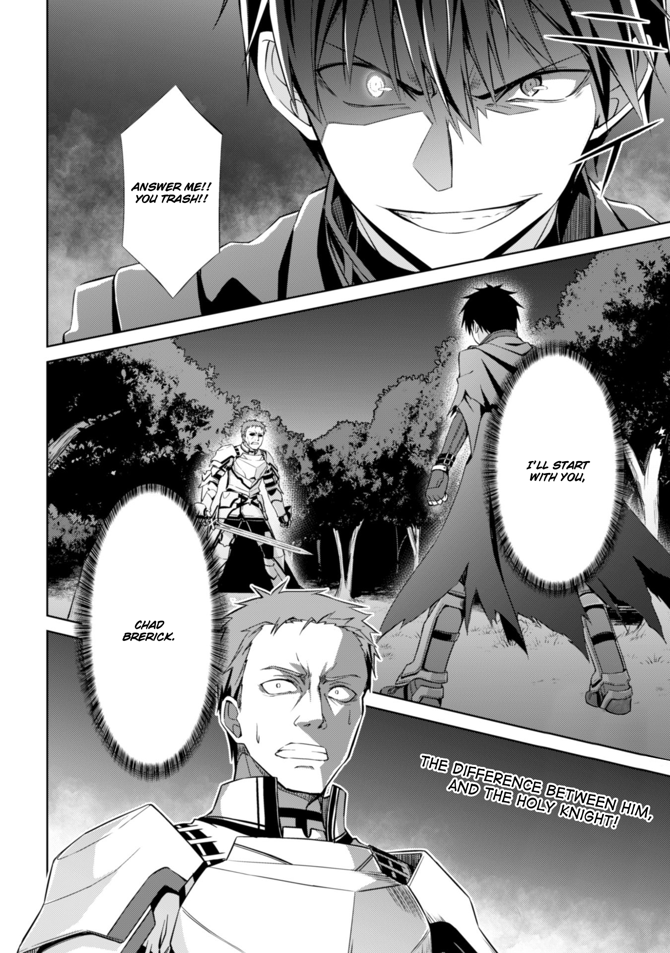 Halaman dari Boushoku no Berserk ~Ore dake Level to Iu Gainen wo Toppa suru~ Chapter 10