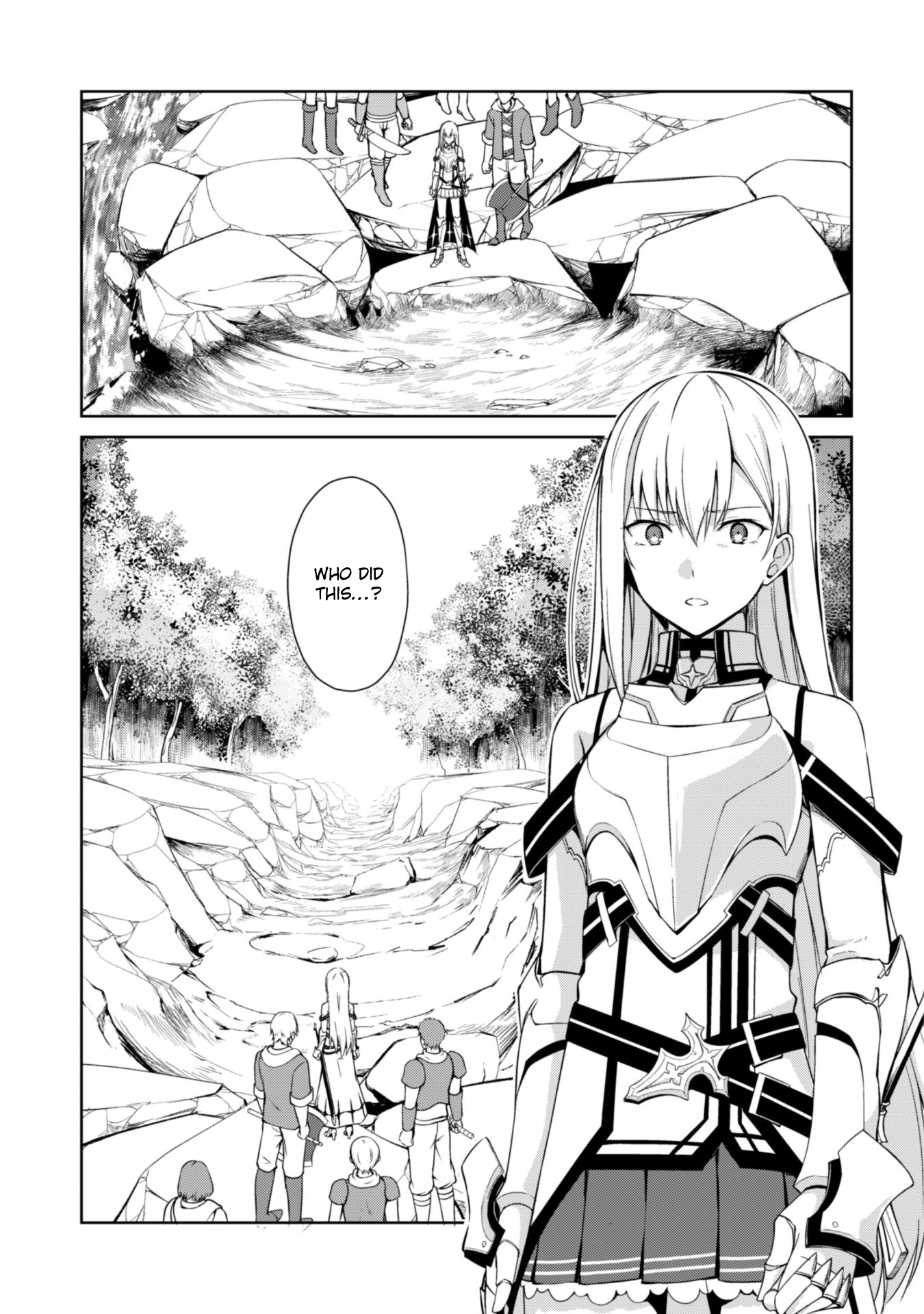 Halaman dari Boushoku no Berserk ~Ore dake Level to Iu Gainen wo Toppa suru~ Chapter 10