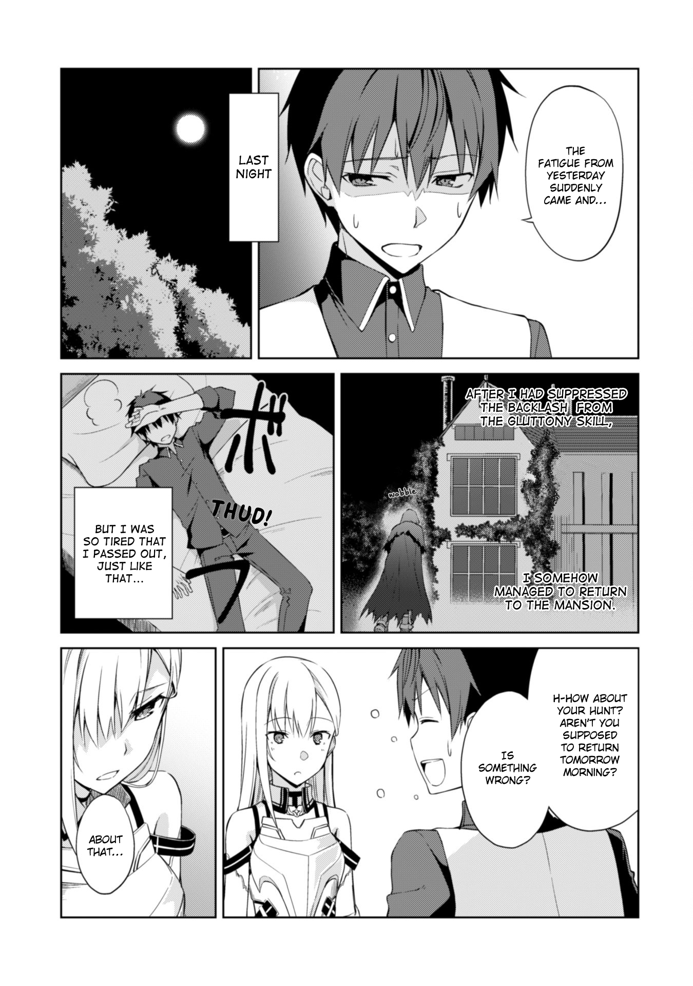 Halaman dari Boushoku no Berserk ~Ore dake Level to Iu Gainen wo Toppa suru~ Chapter 10