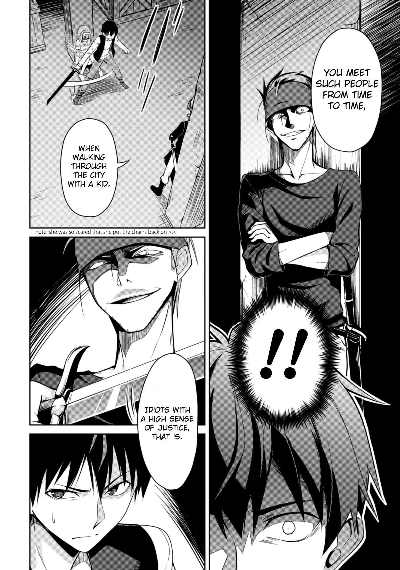 Halaman dari Boushoku no Berserk ~Ore dake Level to Iu Gainen wo Toppa suru~ Chapter 3