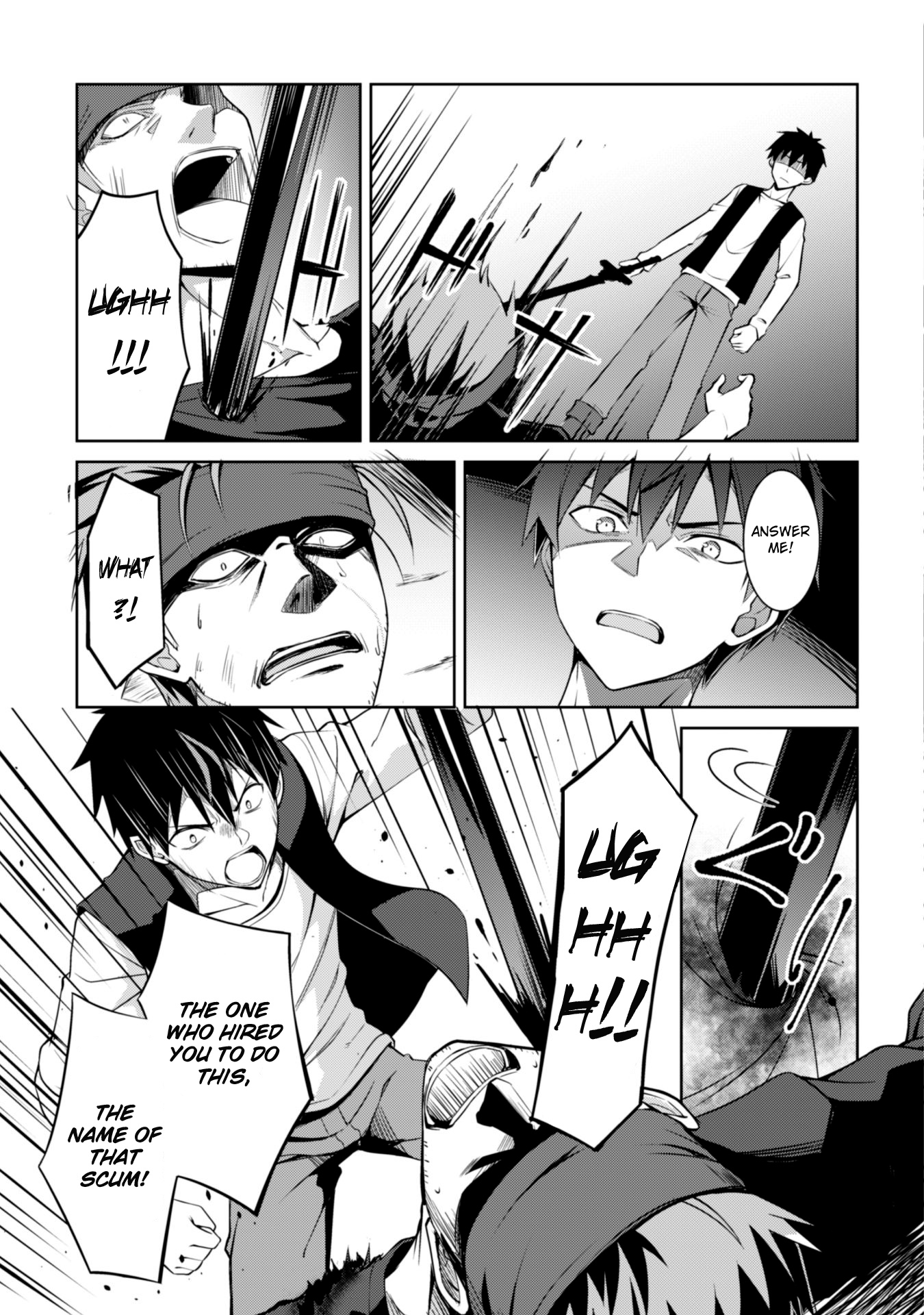 Halaman dari Boushoku no Berserk ~Ore dake Level to Iu Gainen wo Toppa suru~ Chapter 3