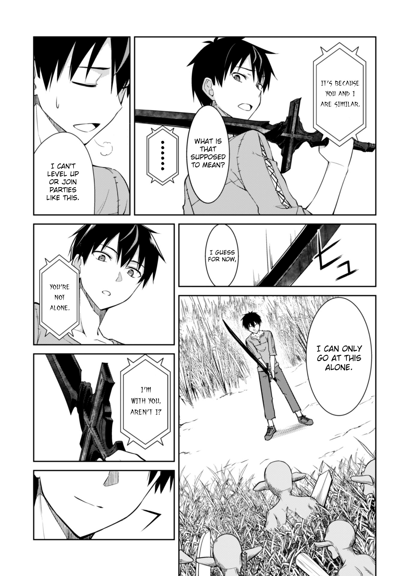 Halaman dari Boushoku no Berserk ~Ore dake Level to Iu Gainen wo Toppa suru~ Chapter 3