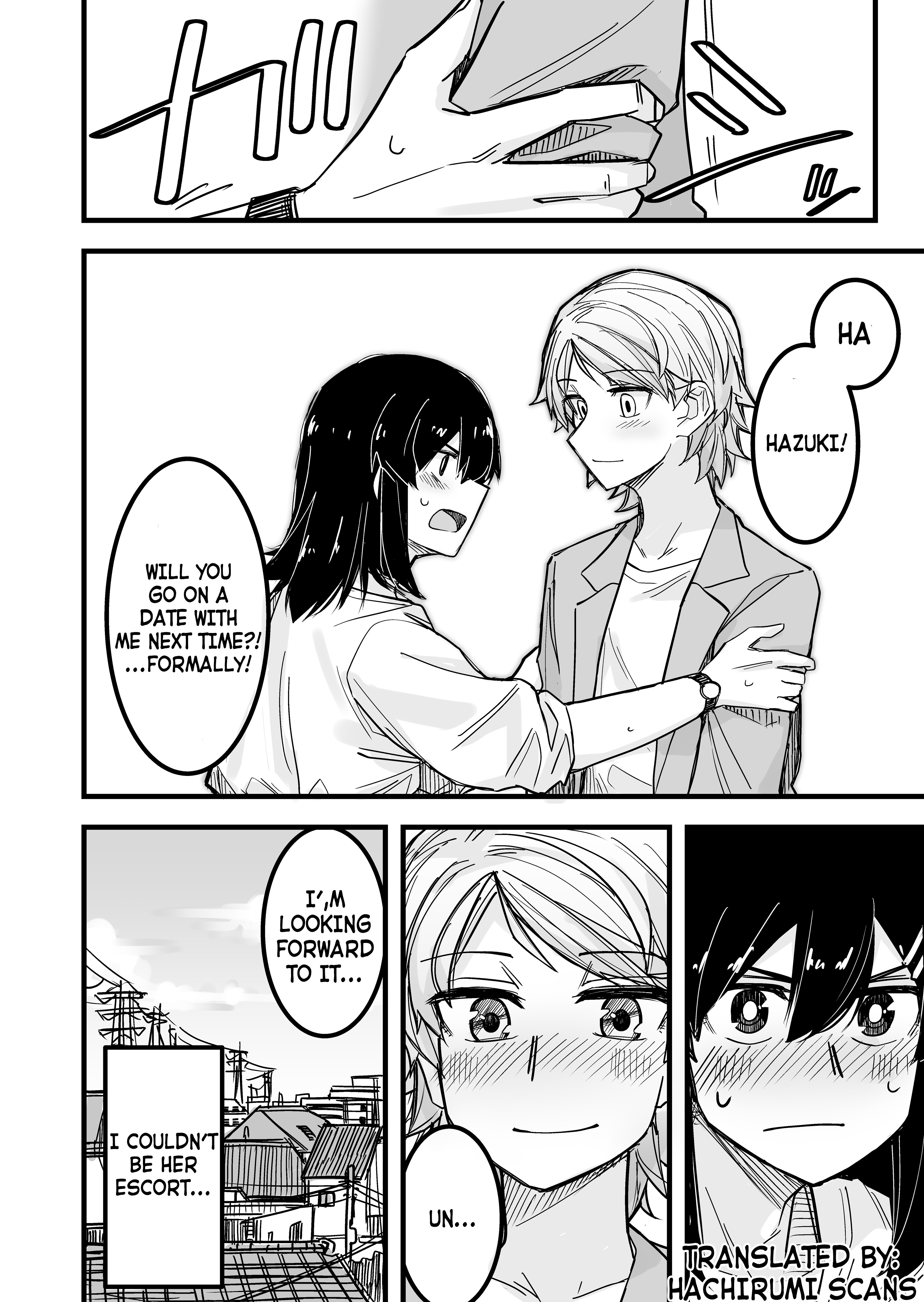 Halaman dari Ikemen Joshi to Josou Danshi Chapter 5