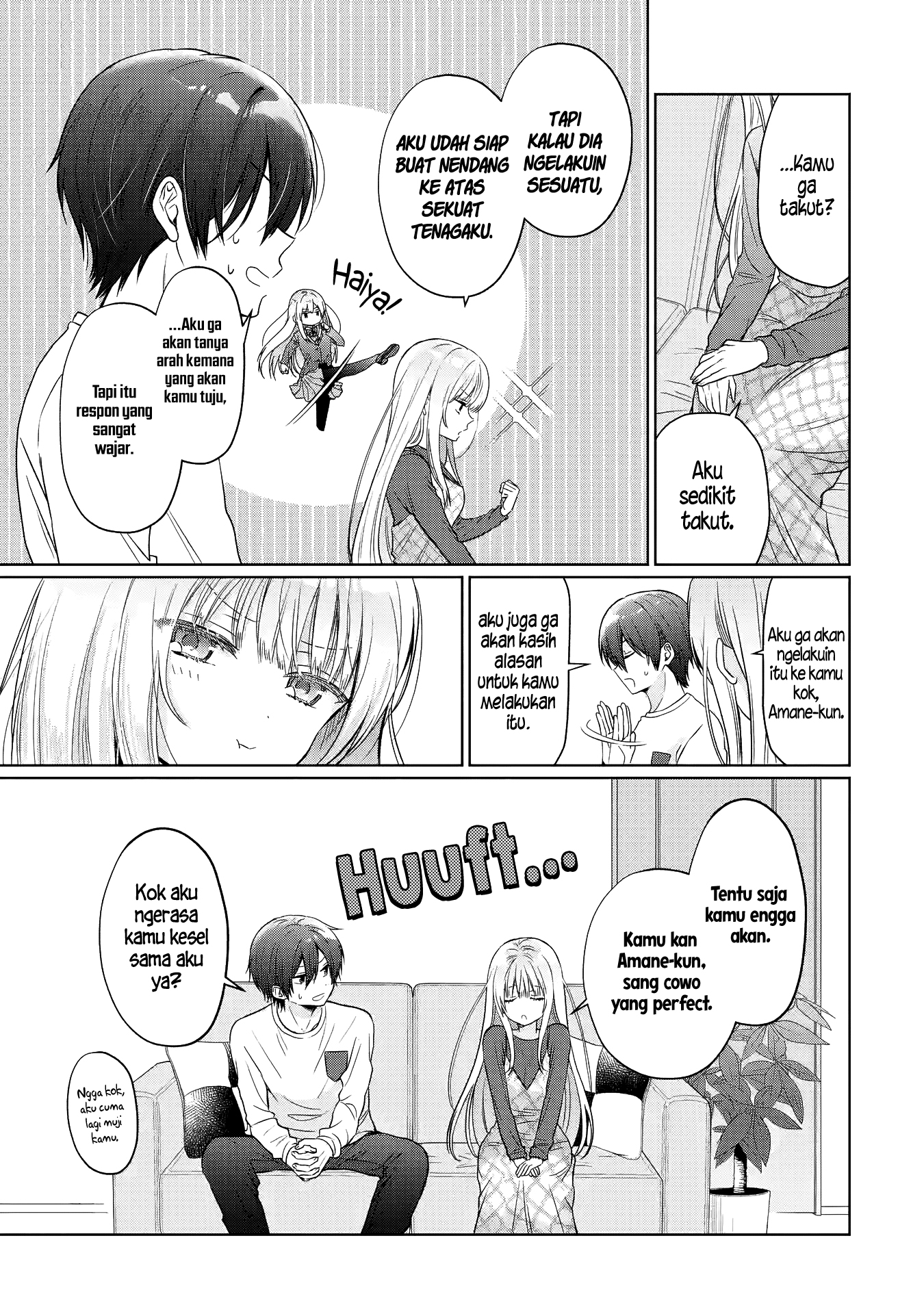 Otonari no Tenshi-sama ni Itsunomanika Dame Ningen ni Sareteita Ken Chapter 25.4 - halaman 1