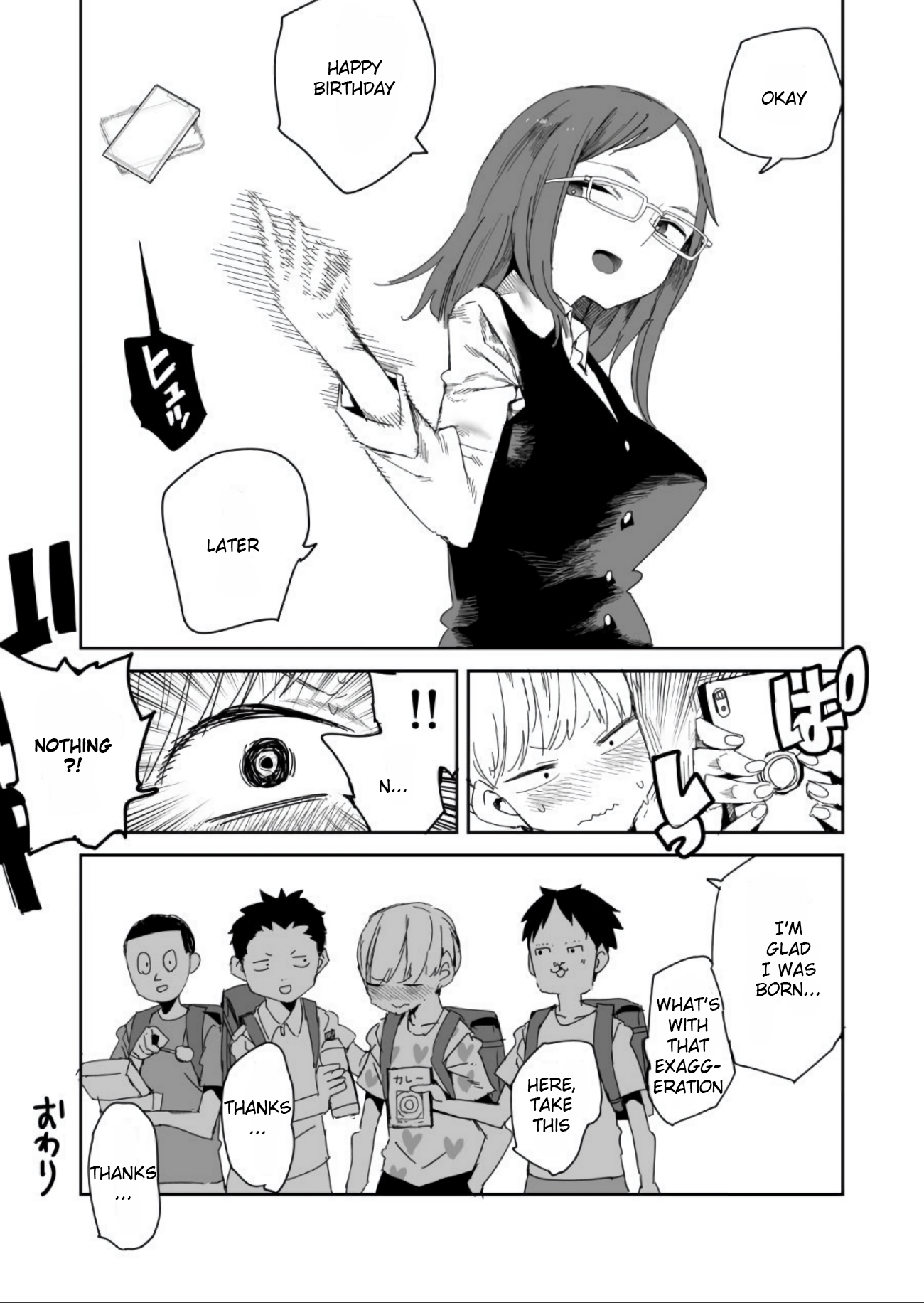 Halaman dari Oshimai Chapter 4