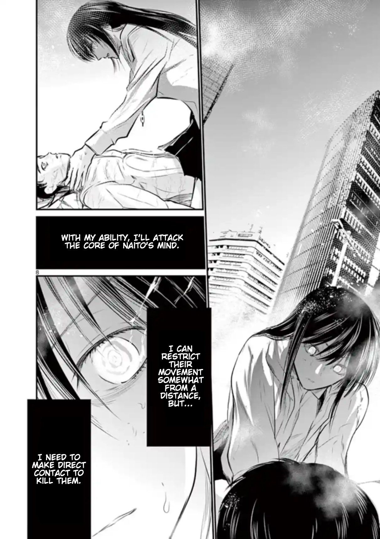 Naito Shishiruirui Messatsu Death Road Chapter 33 Page 8