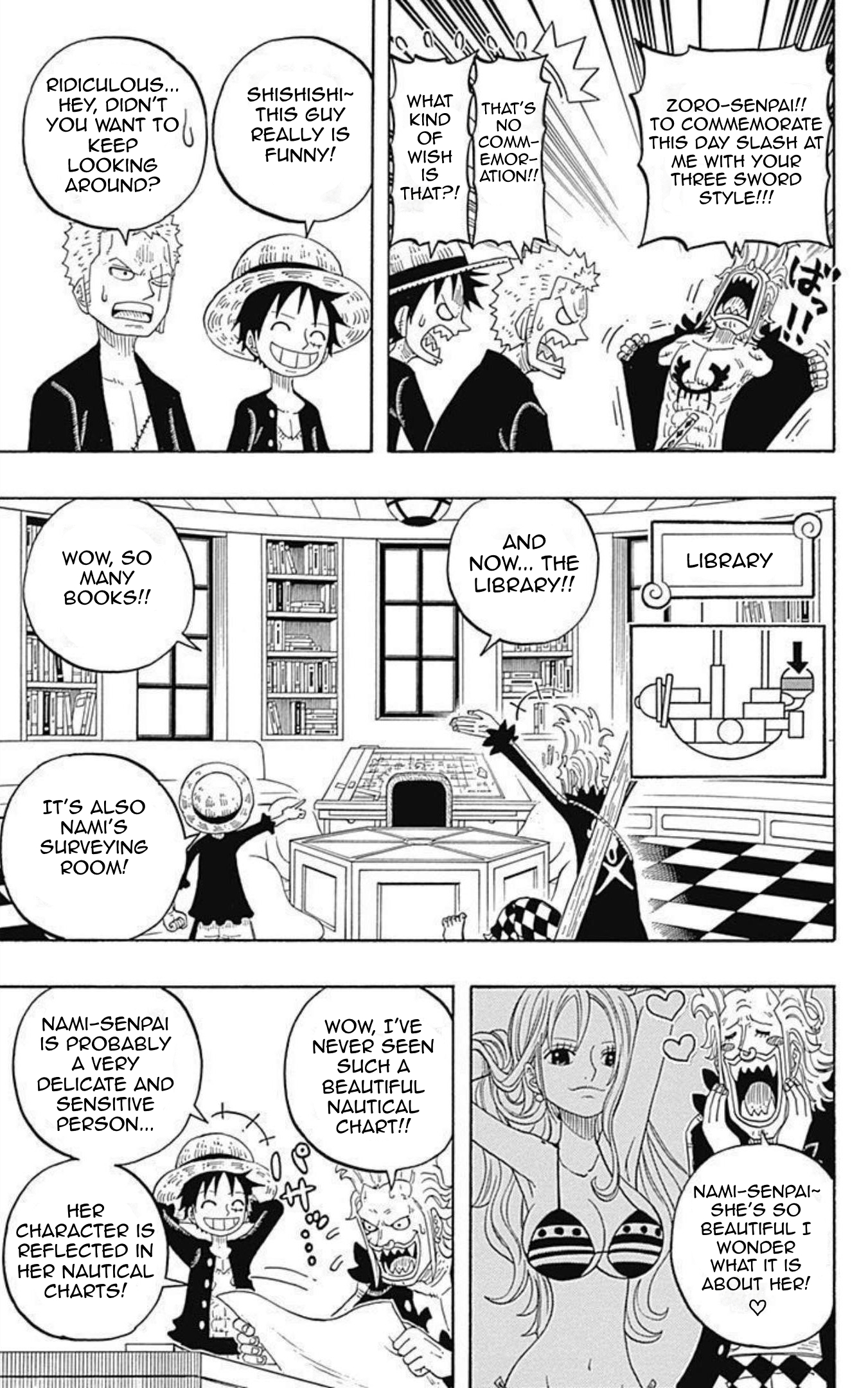 Halaman dari One Piece Party Chapter 9