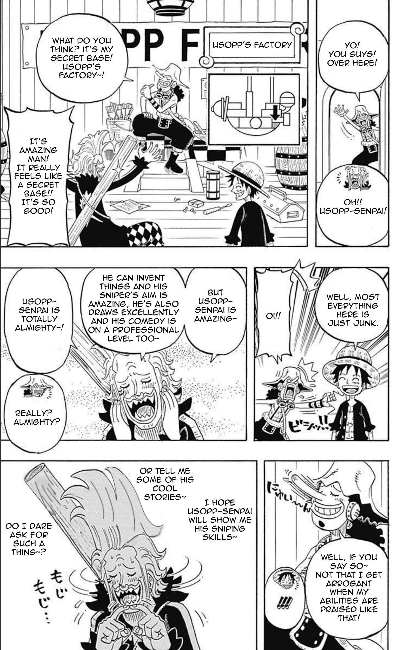 Halaman dari One Piece Party Chapter 9