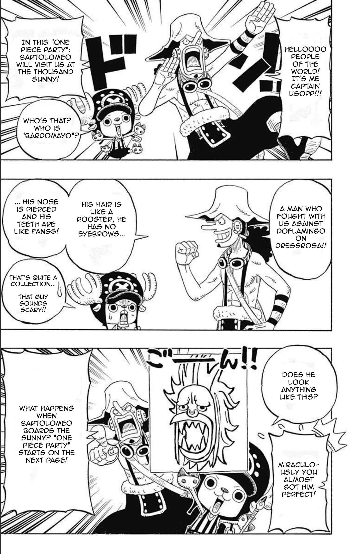 Halaman dari One Piece Party Chapter 9