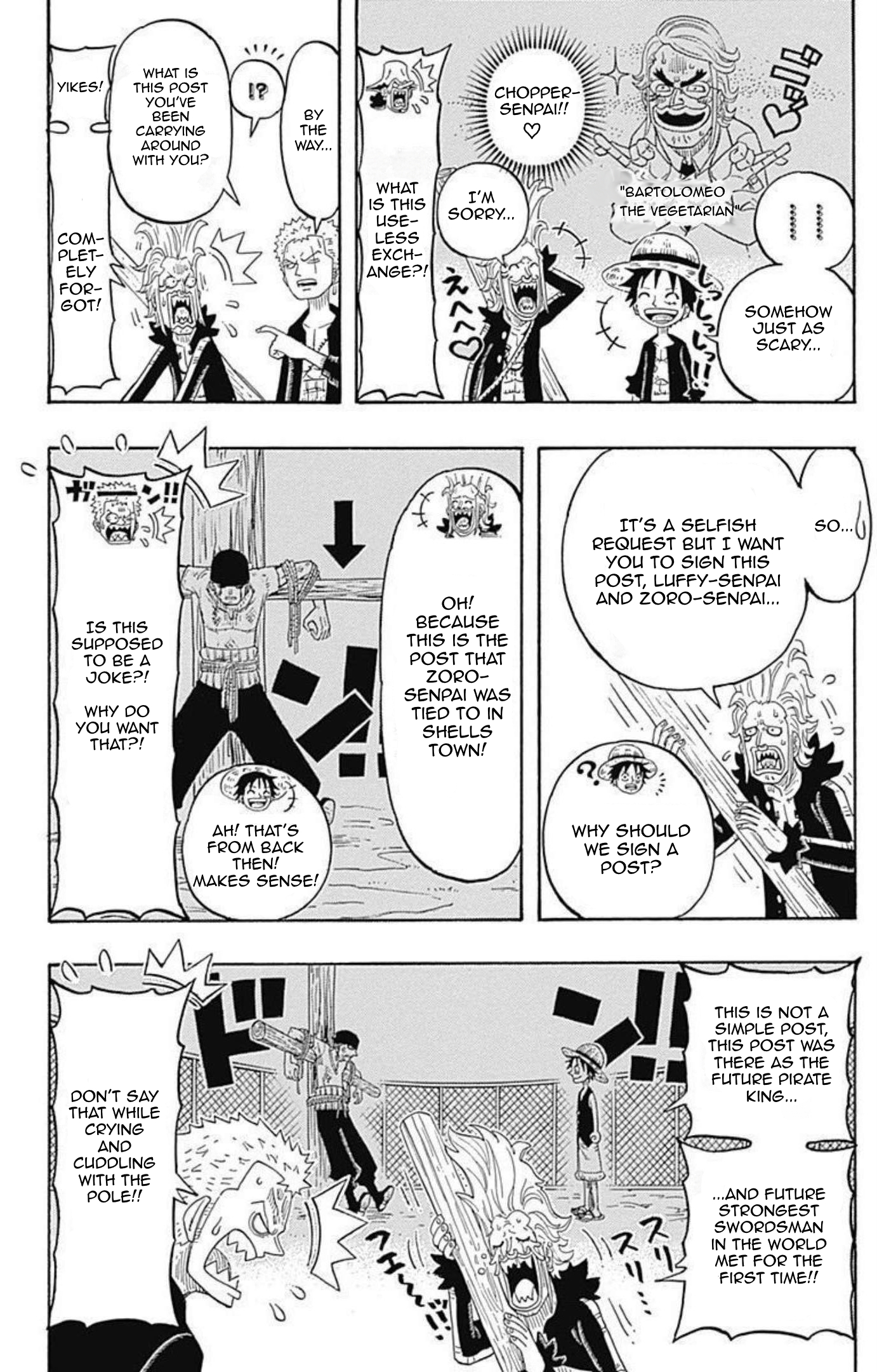 Halaman dari One Piece Party Chapter 9