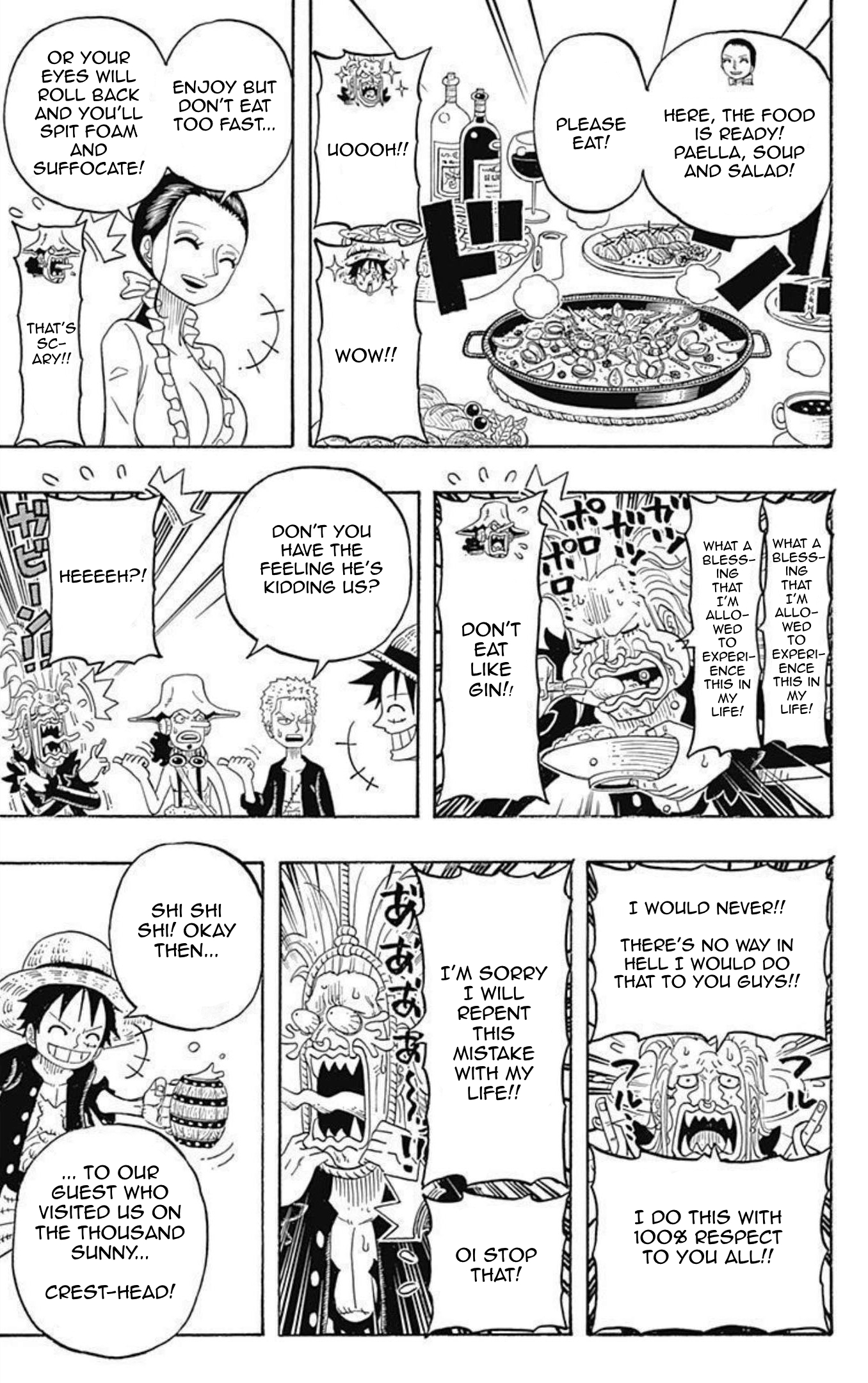 Halaman dari One Piece Party Chapter 9