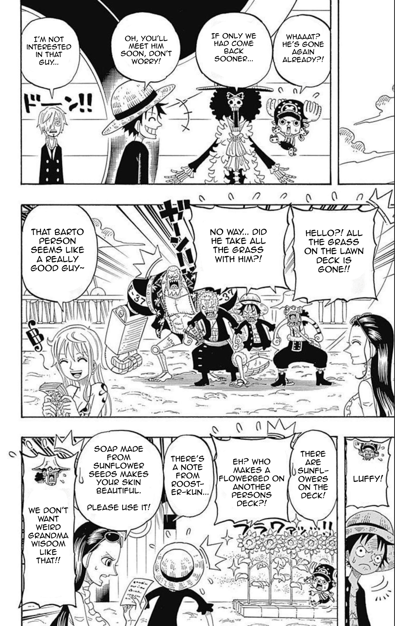 Halaman dari One Piece Party Chapter 9