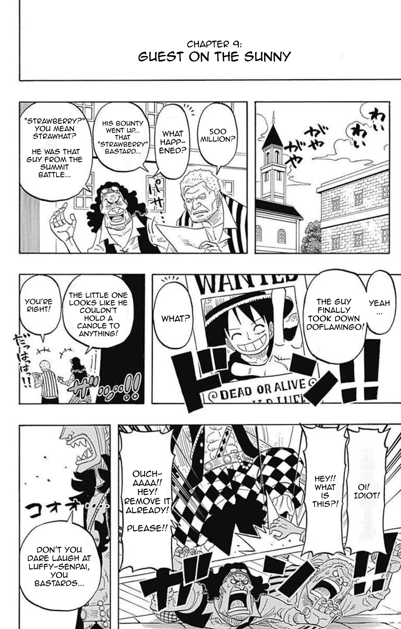 Halaman dari One Piece Party Chapter 9