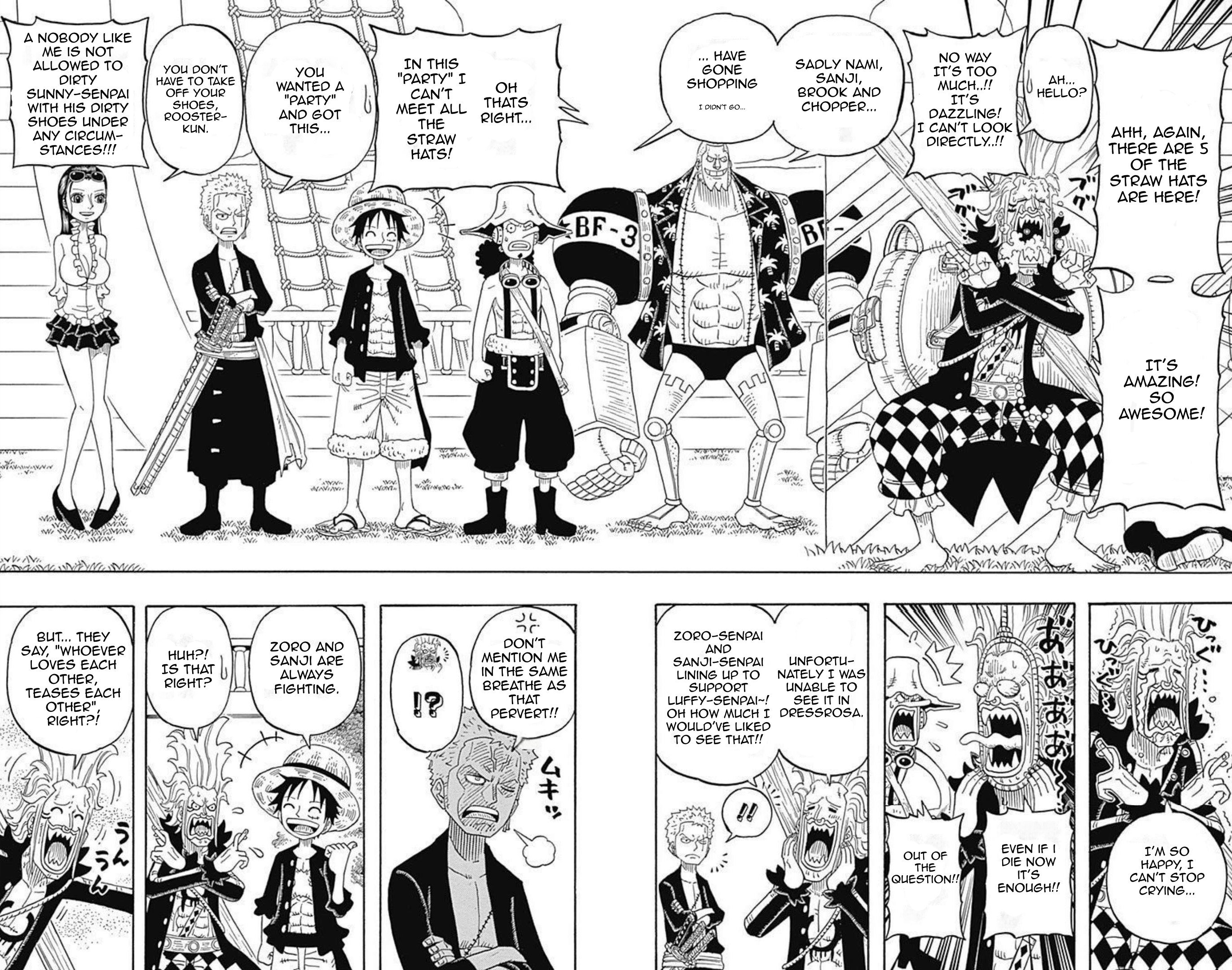 Halaman dari One Piece Party Chapter 9