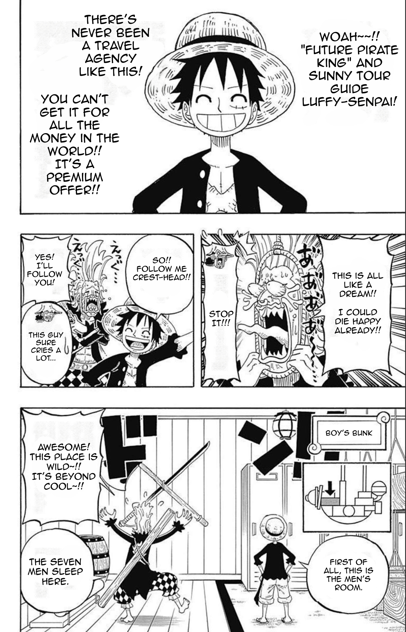 Halaman dari One Piece Party Chapter 9