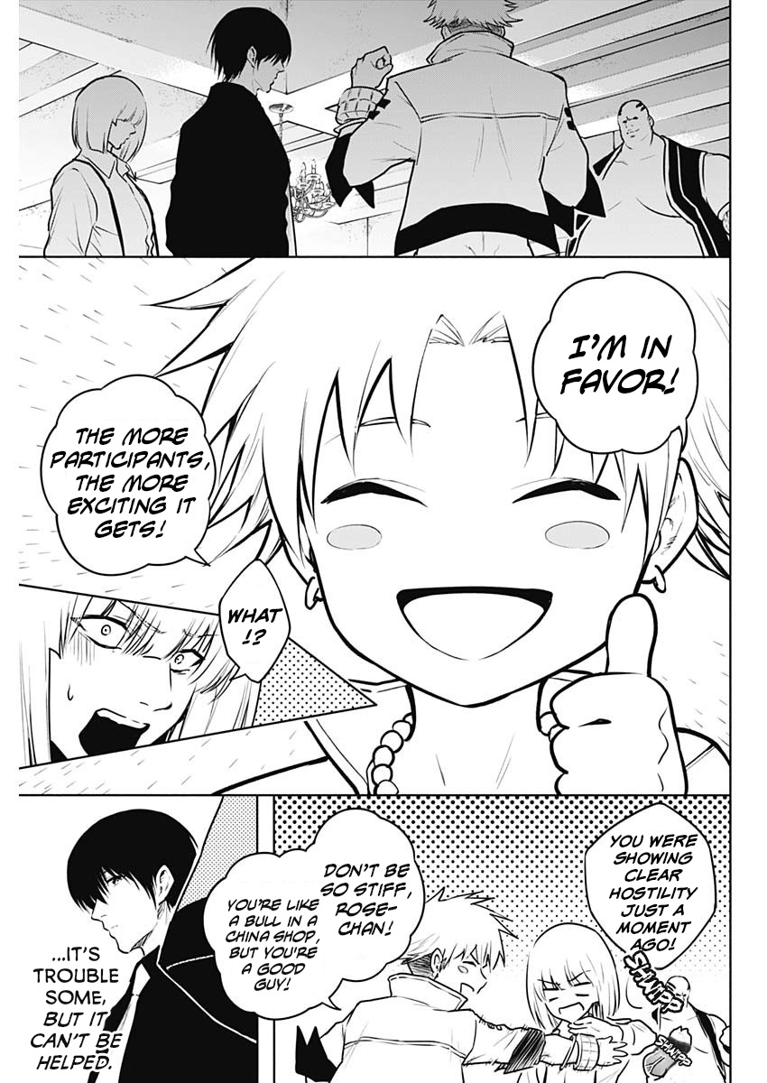 Halaman dari Ouritsu Mahou Gakuen no Saikasei ~Hinkongai Agari no Saikyou Mahoushi, Kizoku Darake no Gakuen de Musou Suru~ Chapter 122