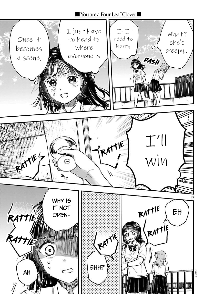 Halaman dari Kimi wa Yotsuba no Clover Chapter 55