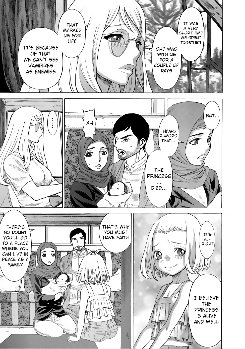 Halaman dari Dance in the Vampire Bund A.S.O. Chapter 1