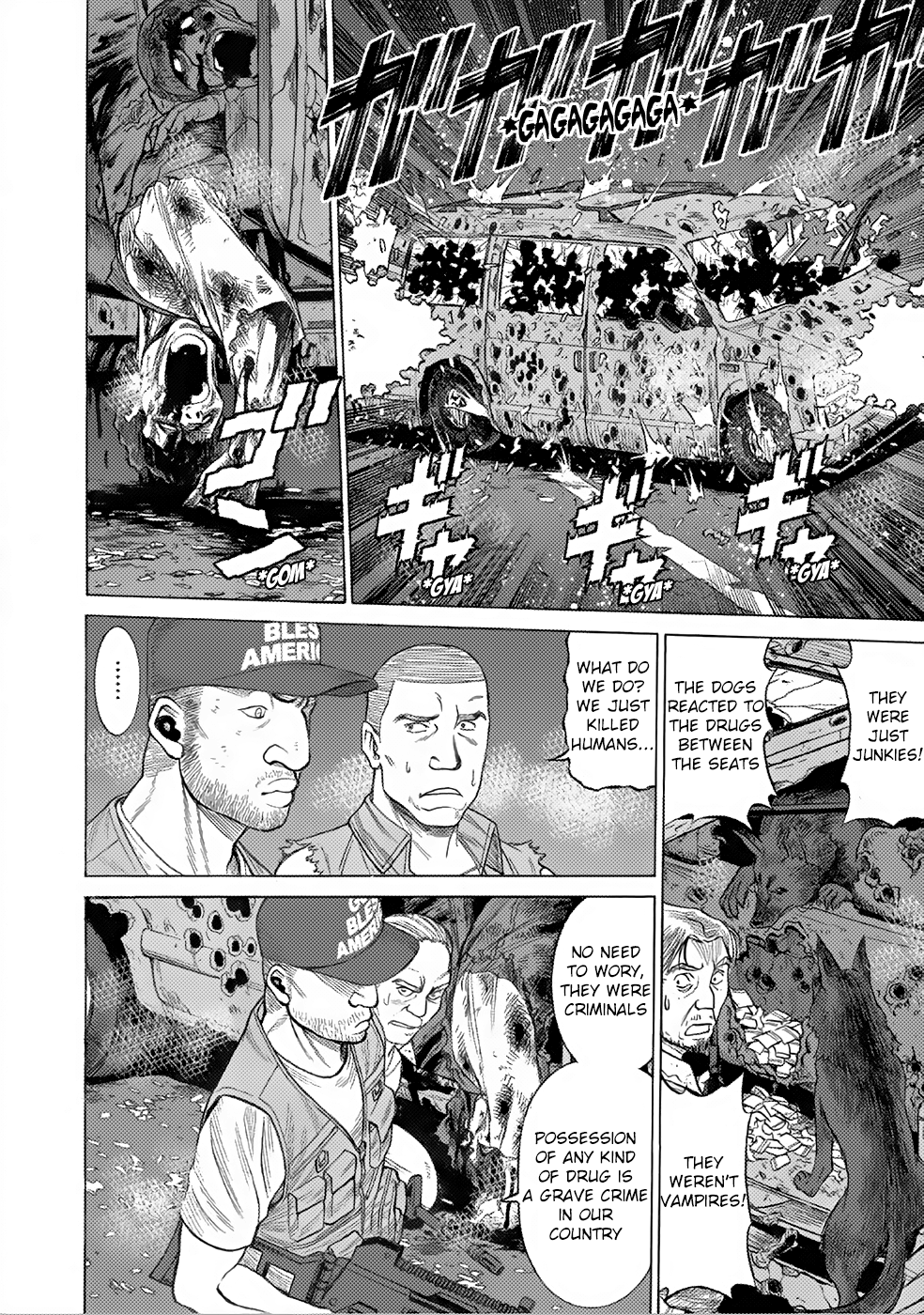 Halaman dari Dance in the Vampire Bund A.S.O. Chapter 1