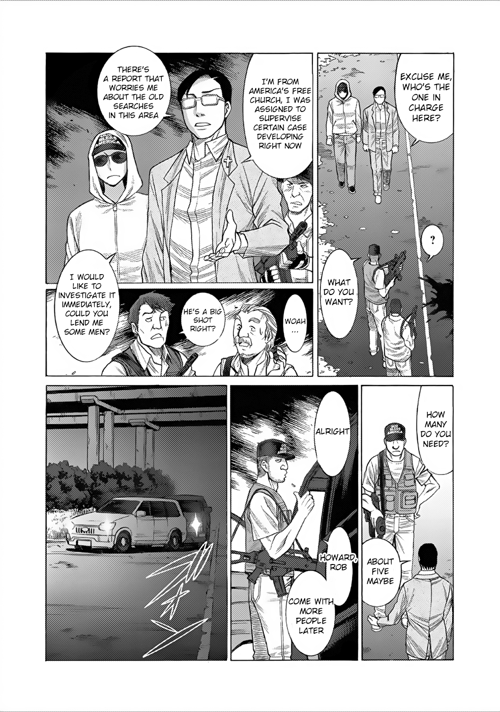 Halaman dari Dance in the Vampire Bund A.S.O. Chapter 1