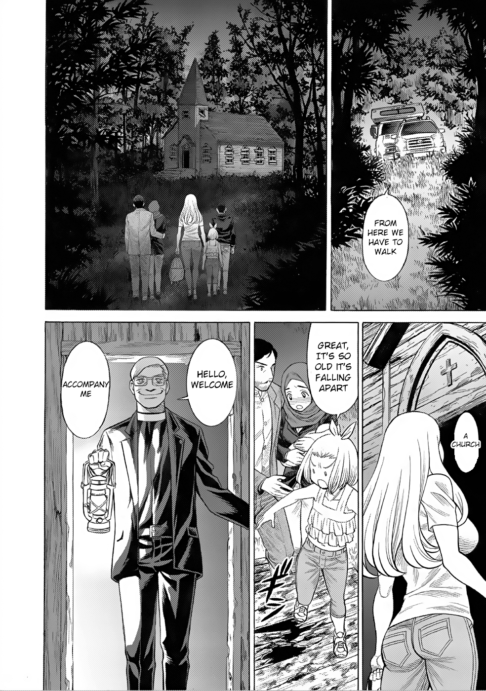 Halaman dari Dance in the Vampire Bund A.S.O. Chapter 1