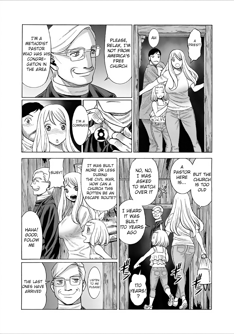 Halaman dari Dance in the Vampire Bund A.S.O. Chapter 1