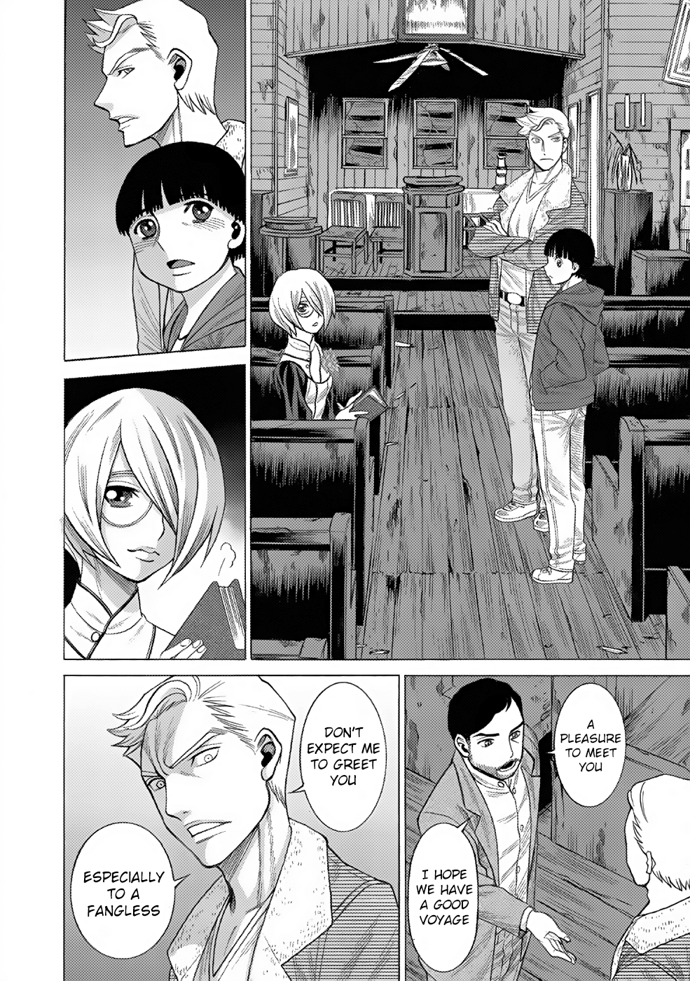 Halaman dari Dance in the Vampire Bund A.S.O. Chapter 1