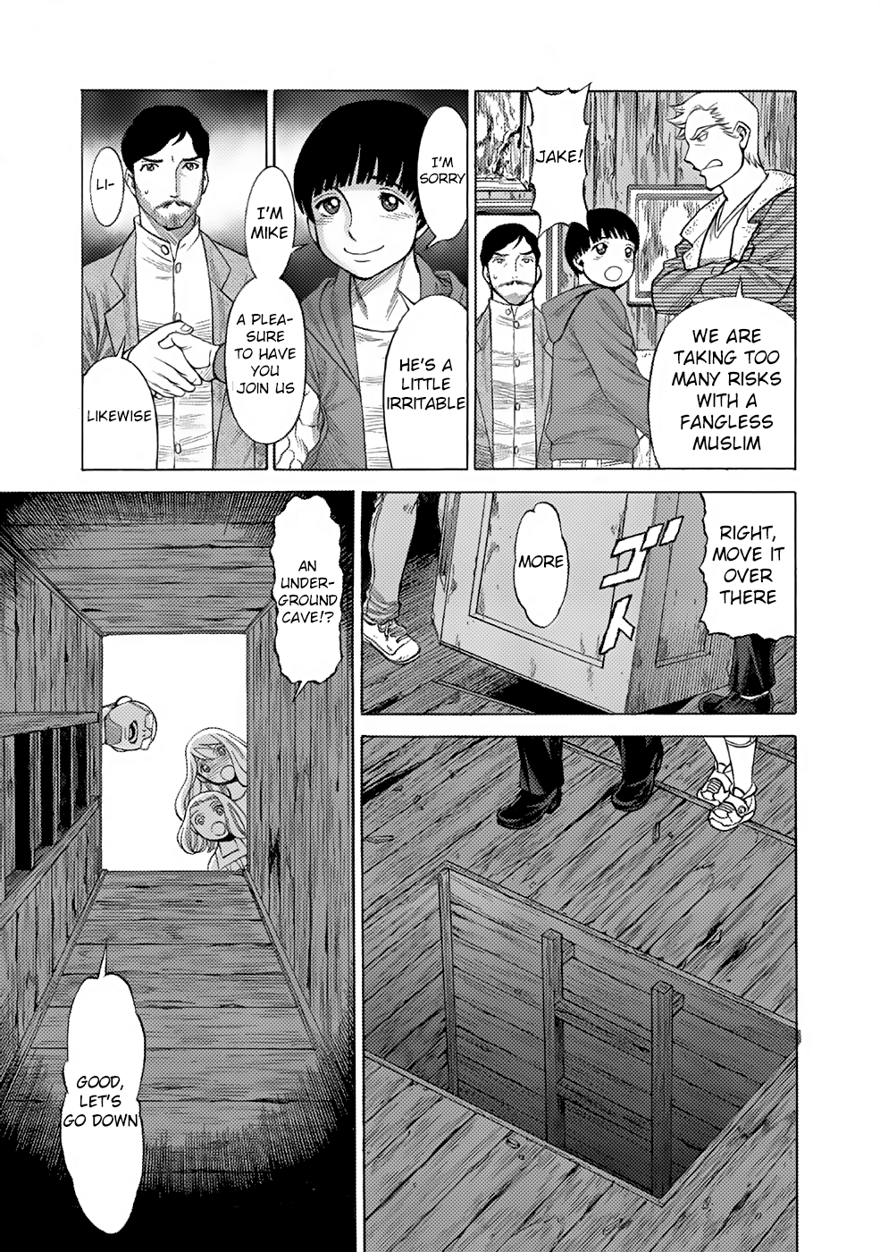 Halaman dari Dance in the Vampire Bund A.S.O. Chapter 1