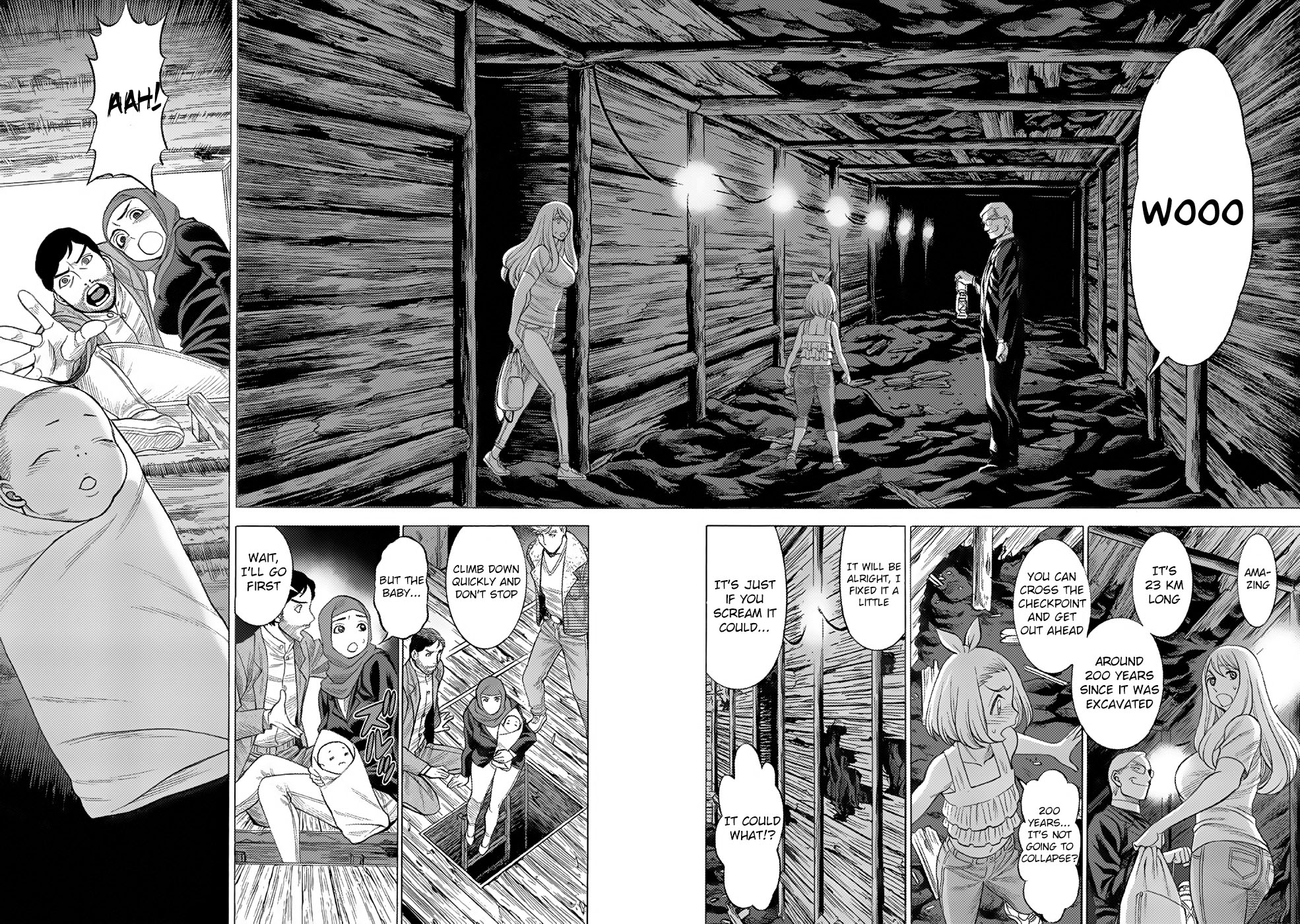 Halaman dari Dance in the Vampire Bund A.S.O. Chapter 1
