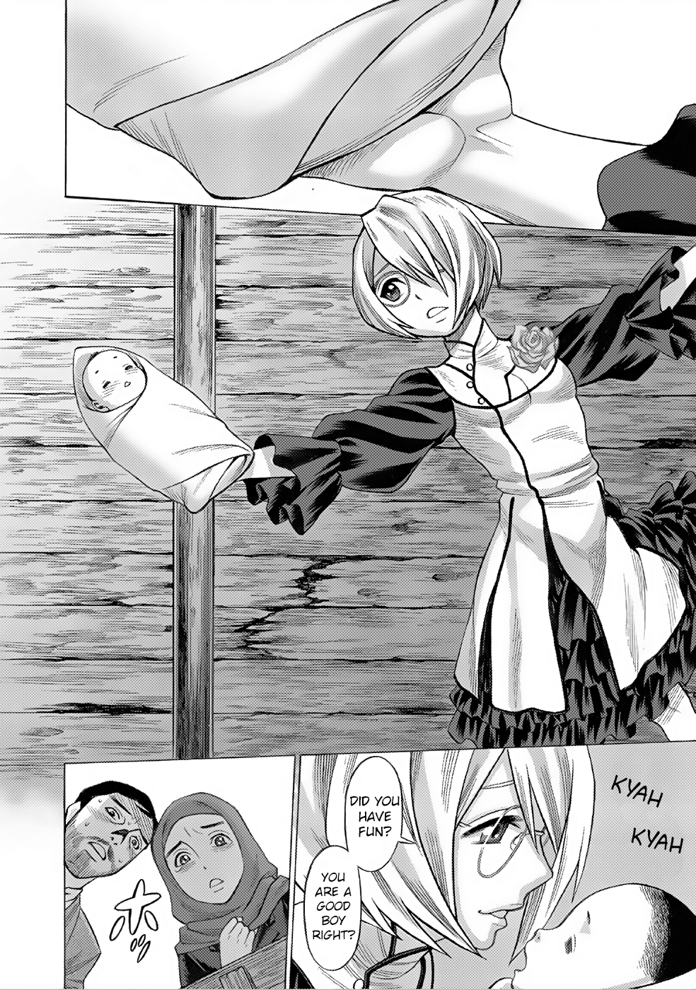 Halaman dari Dance in the Vampire Bund A.S.O. Chapter 1