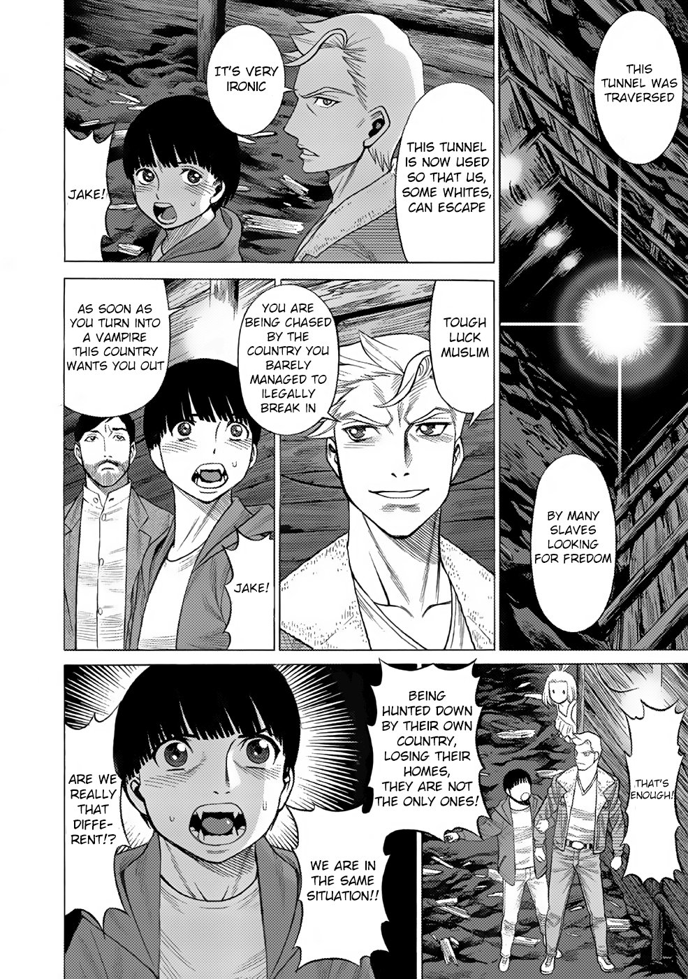 Halaman dari Dance in the Vampire Bund A.S.O. Chapter 1