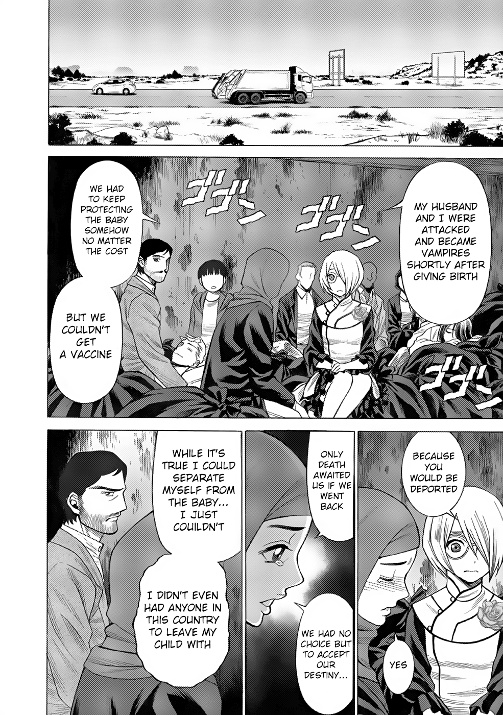 Halaman dari Dance in the Vampire Bund A.S.O. Chapter 1