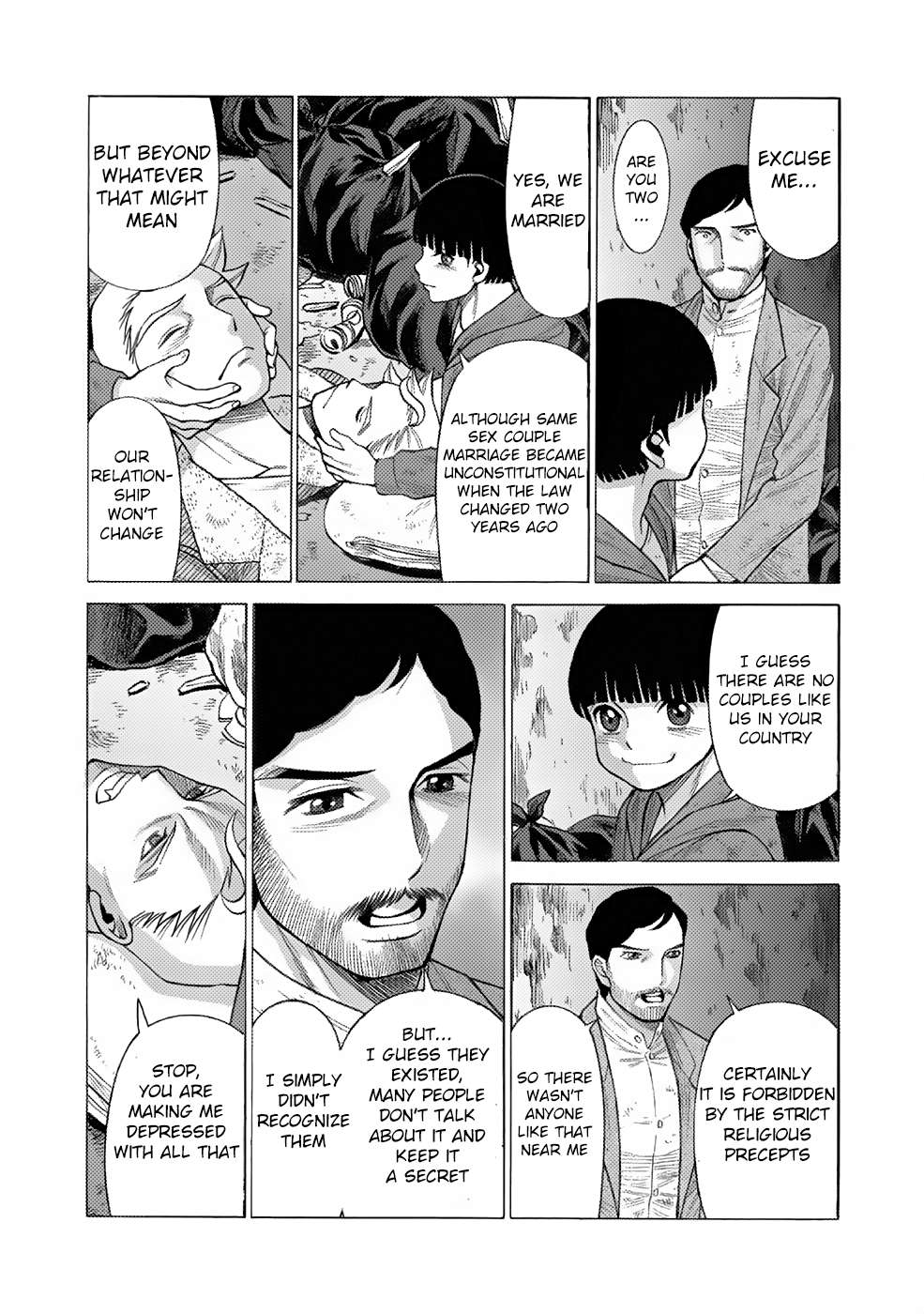 Halaman dari Dance in the Vampire Bund A.S.O. Chapter 1