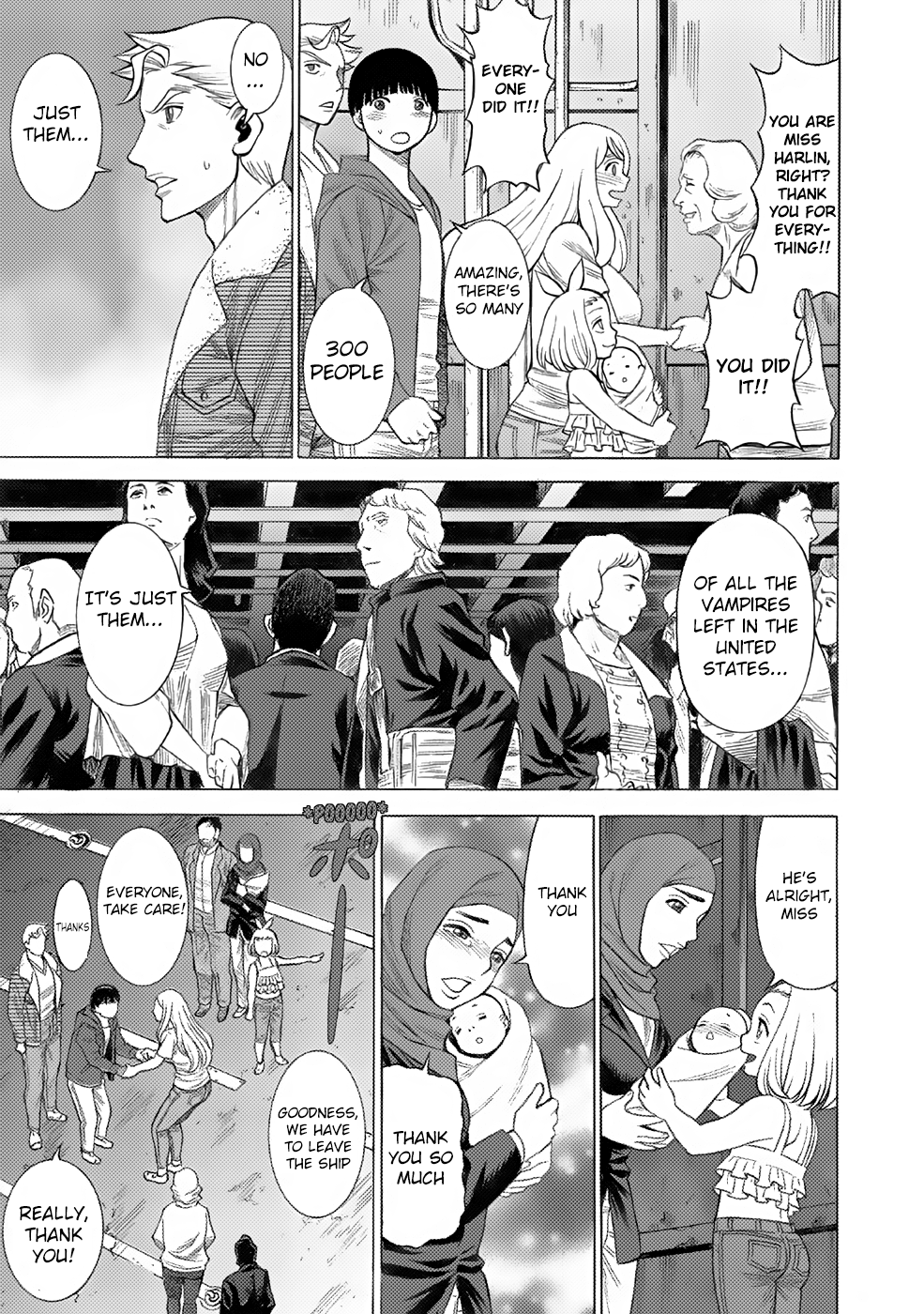 Halaman dari Dance in the Vampire Bund A.S.O. Chapter 1