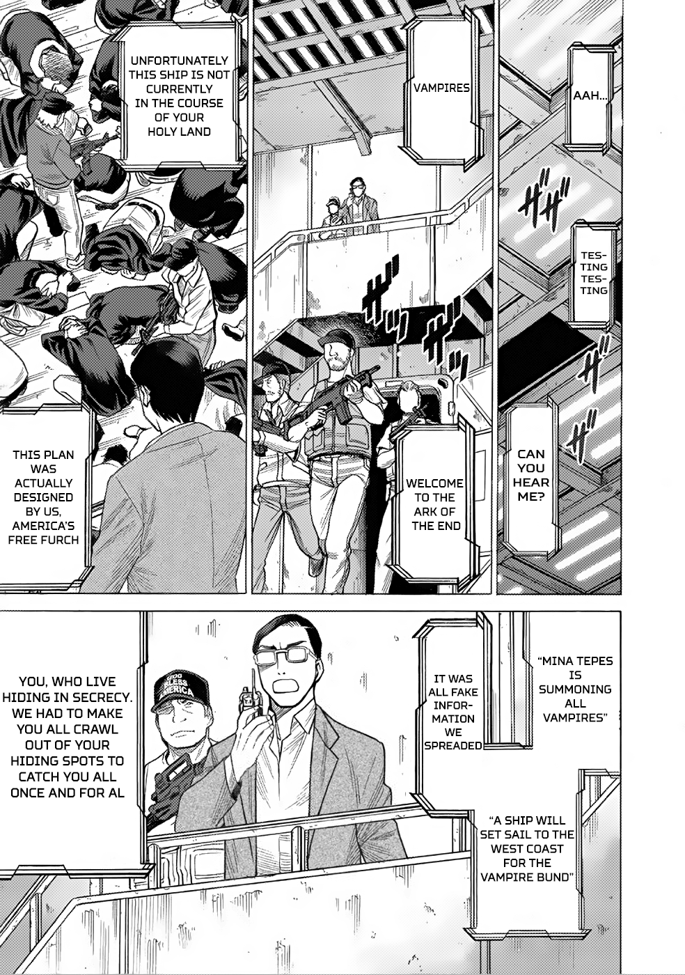 Halaman dari Dance in the Vampire Bund A.S.O. Chapter 1