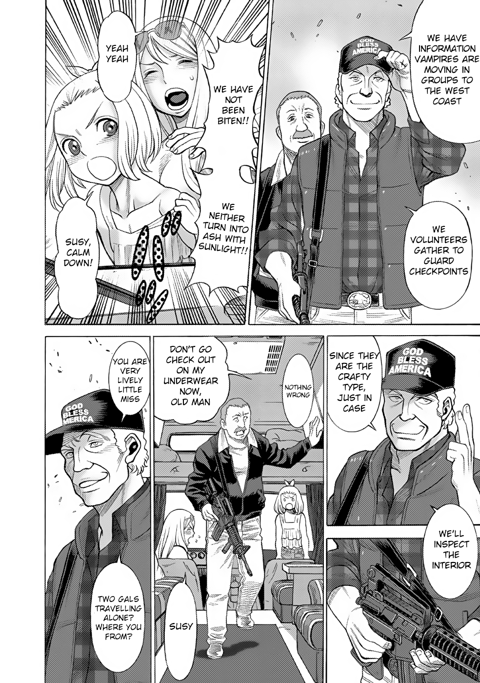 Halaman dari Dance in the Vampire Bund A.S.O. Chapter 1