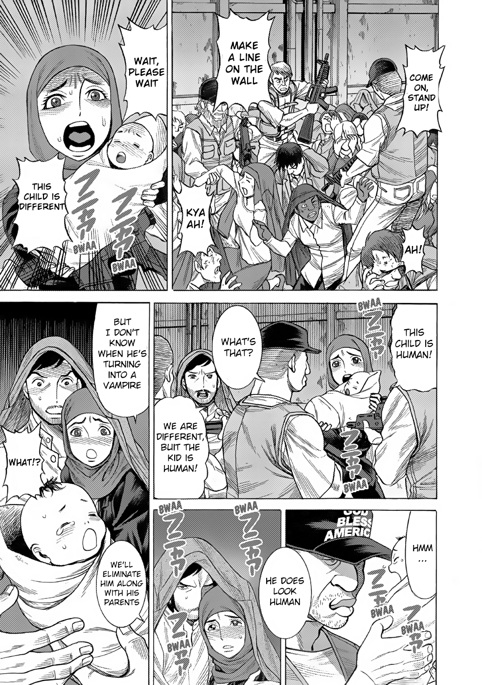 Halaman dari Dance in the Vampire Bund A.S.O. Chapter 1