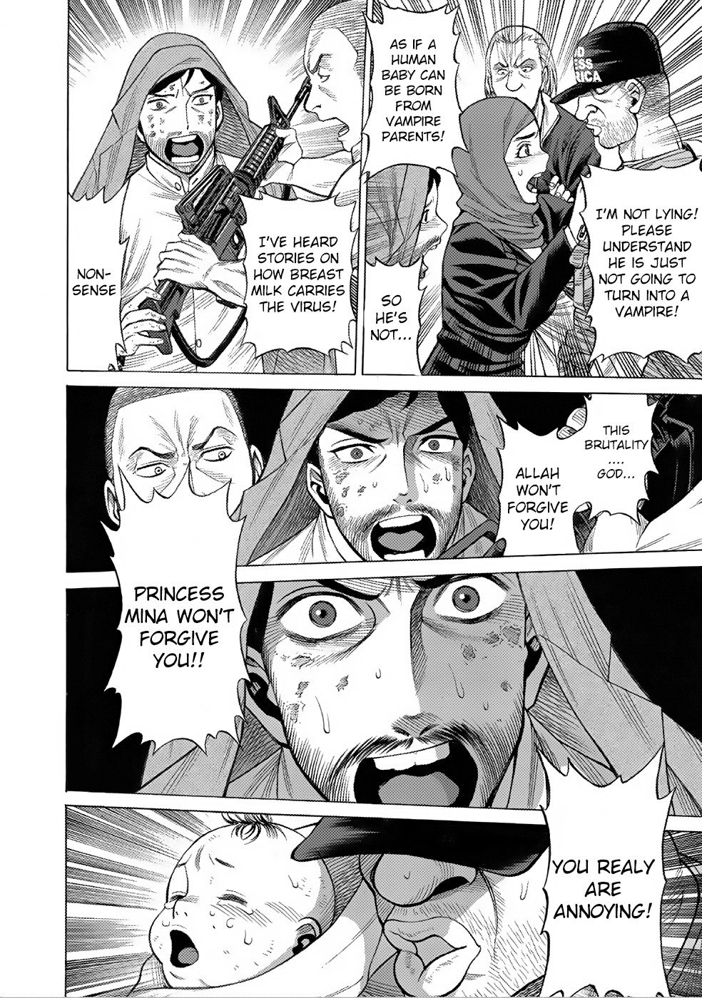 Halaman dari Dance in the Vampire Bund A.S.O. Chapter 1