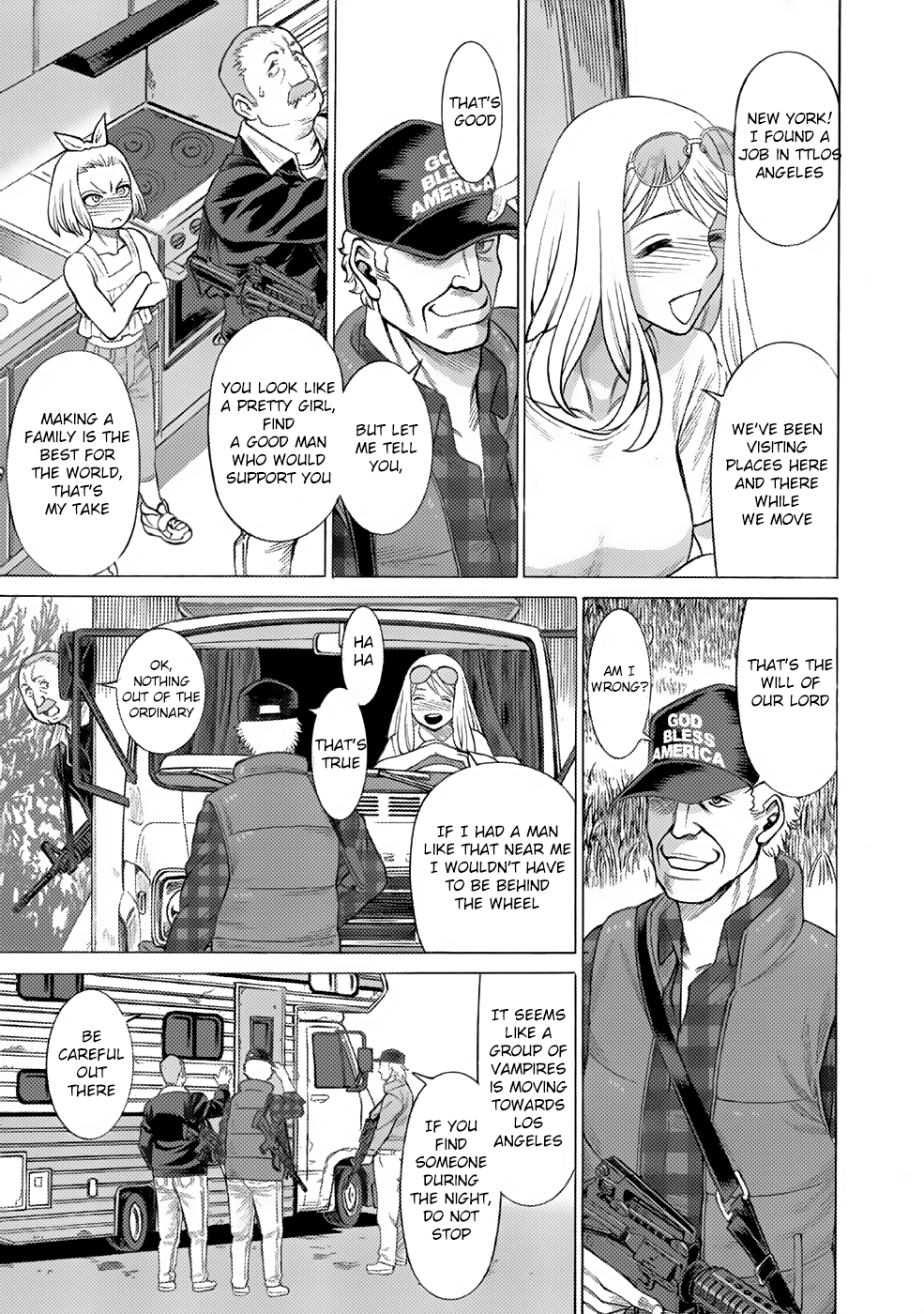 Halaman dari Dance in the Vampire Bund A.S.O. Chapter 1