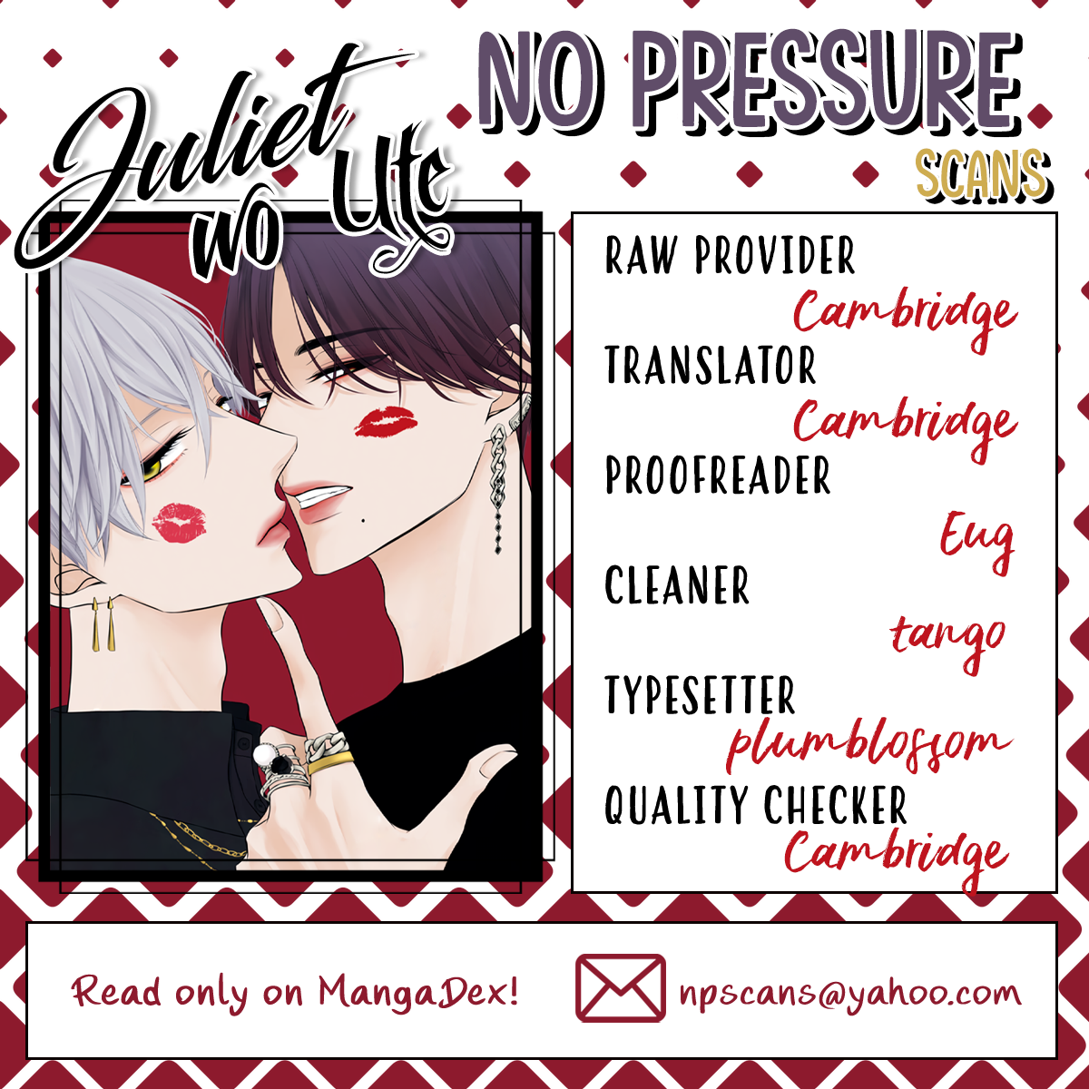 Halaman dari Juliet wo Ute Chapter 7