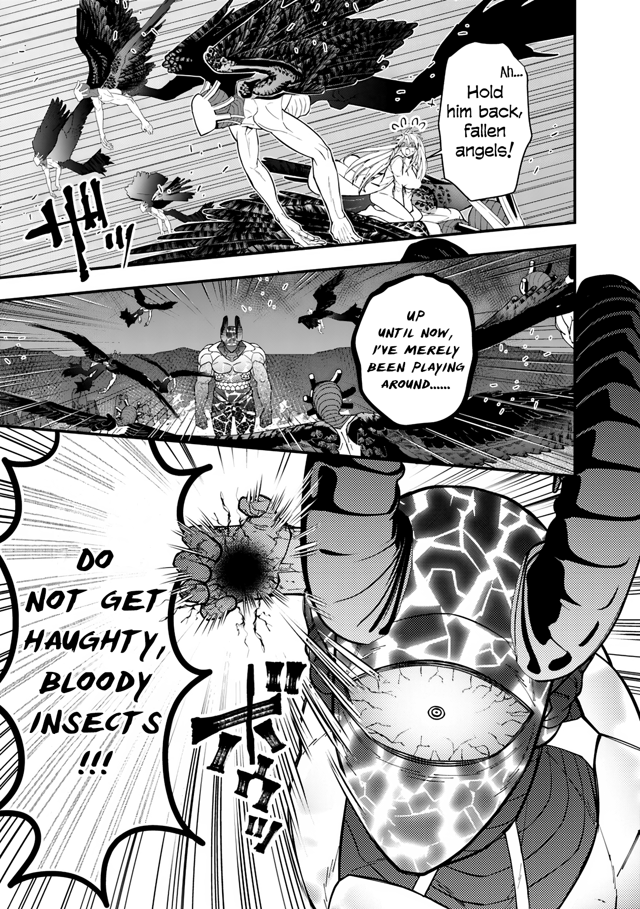 Halaman dari Fukushuu o Koinegau Saikyou Yuusha wa, Yami no Chikara de Senmetsu Musou Suru Chapter 76